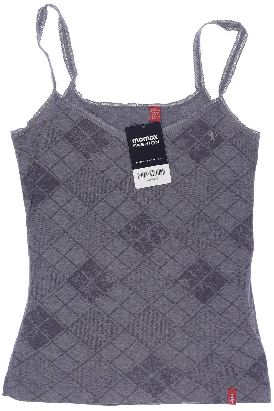 

edc by Esprit Damen Top, grau, Gr. 34