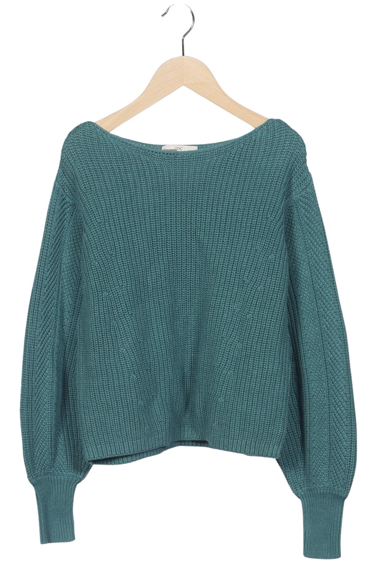 

edc by Esprit Damen Pullover, türkis, Gr. 34