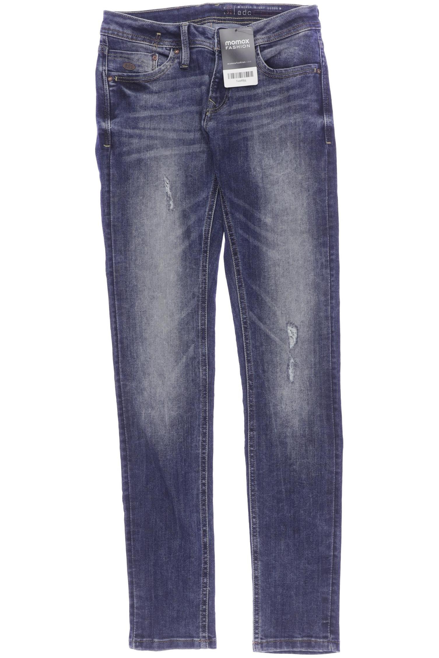 

edc by Esprit Damen Jeans, blau, Gr. 25