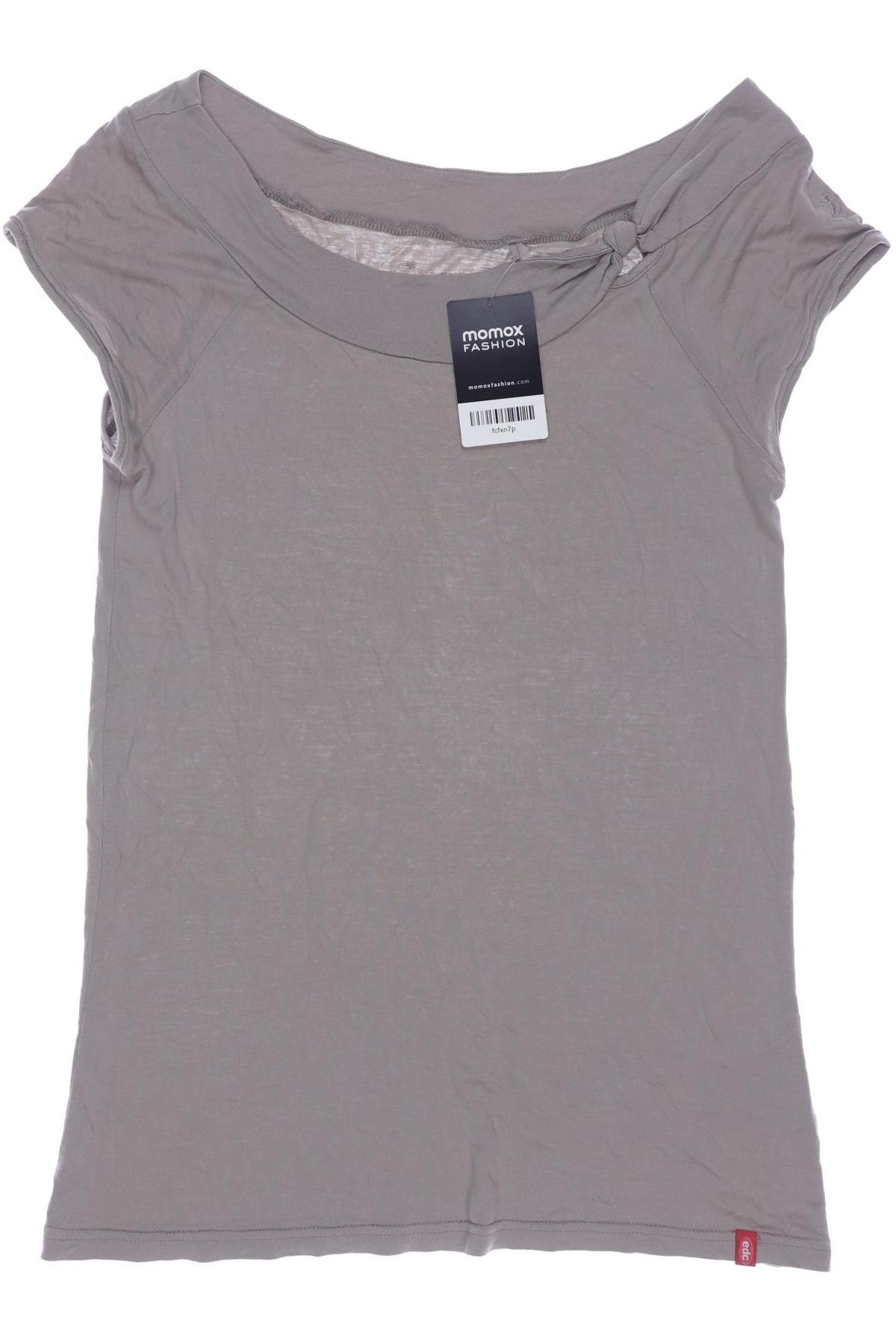 

edc by Esprit Damen T-Shirt, braun, Gr. 42