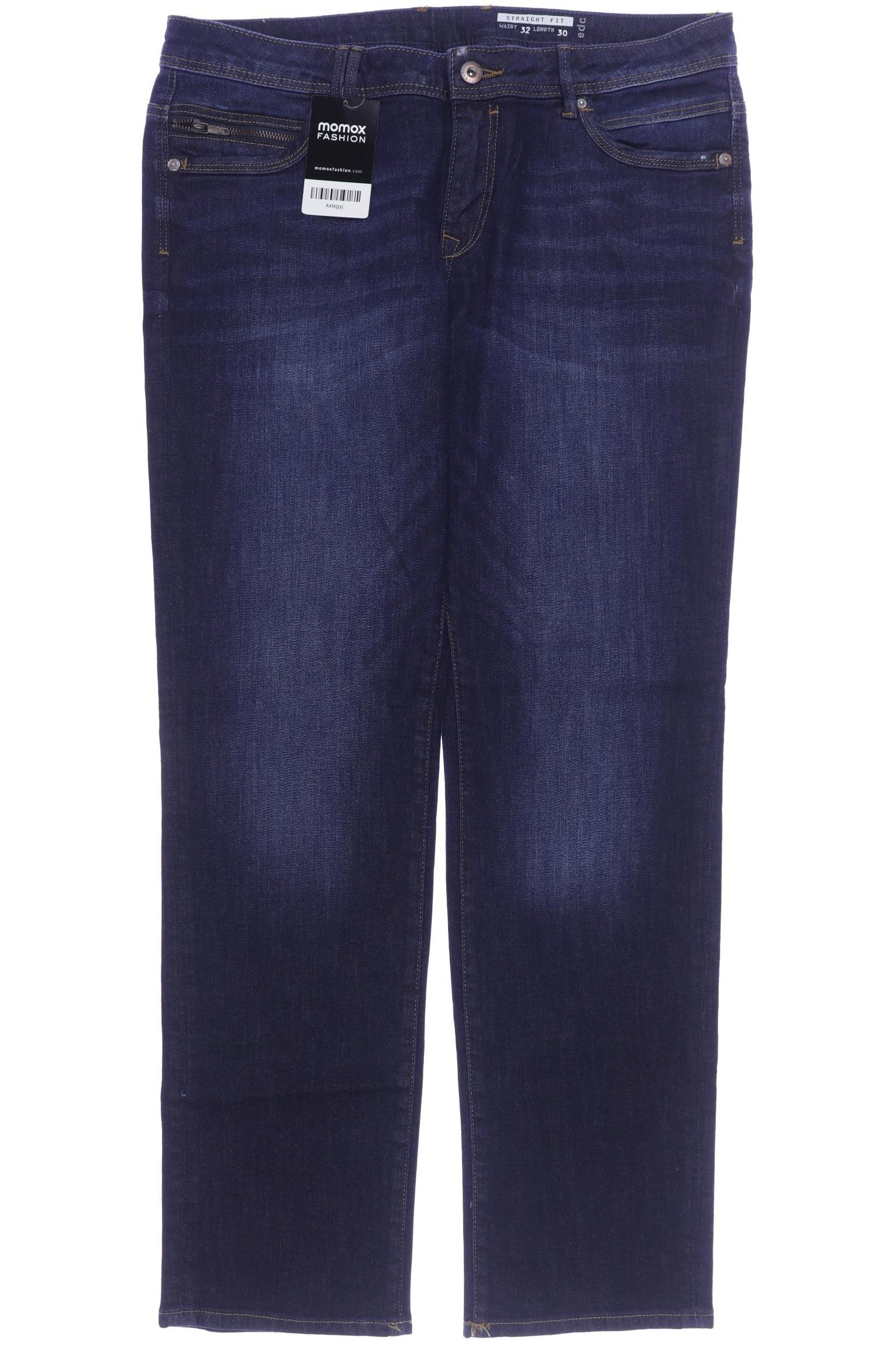 

edc by Esprit Damen Jeans, marineblau, Gr. 32