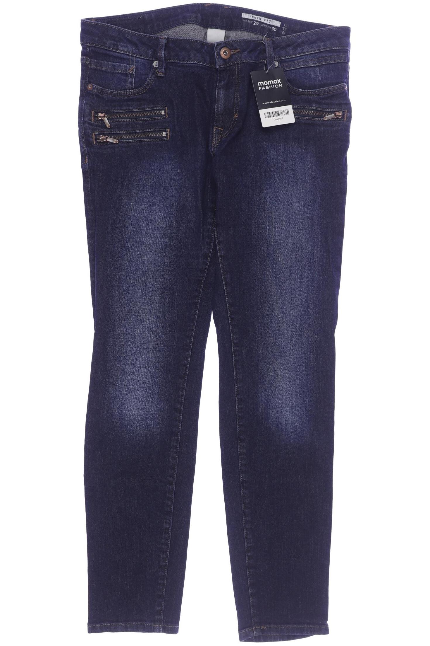 

edc by Esprit Damen Jeans, marineblau, Gr. 29