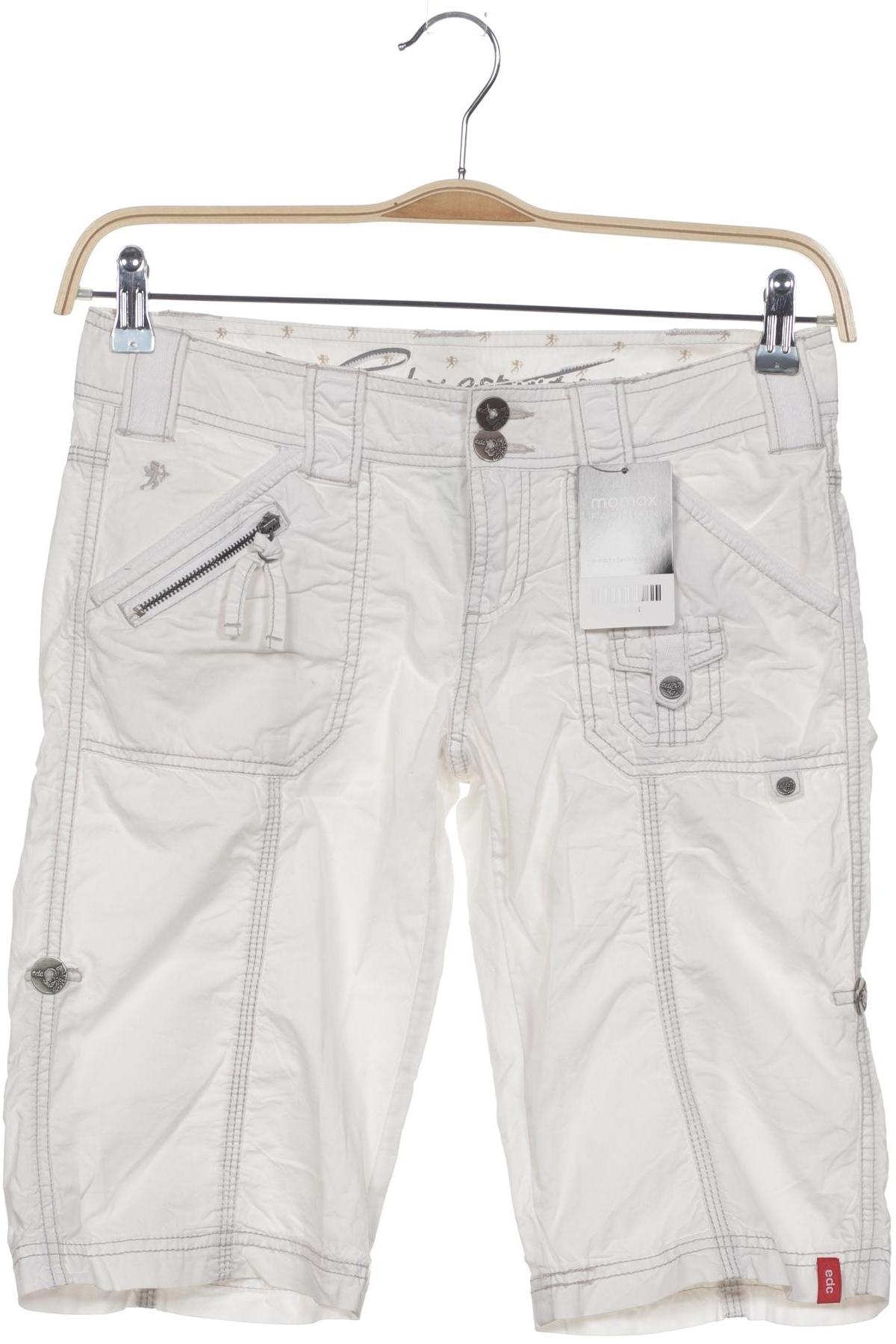 

edc by Esprit Damen Shorts, weiß, Gr. 32