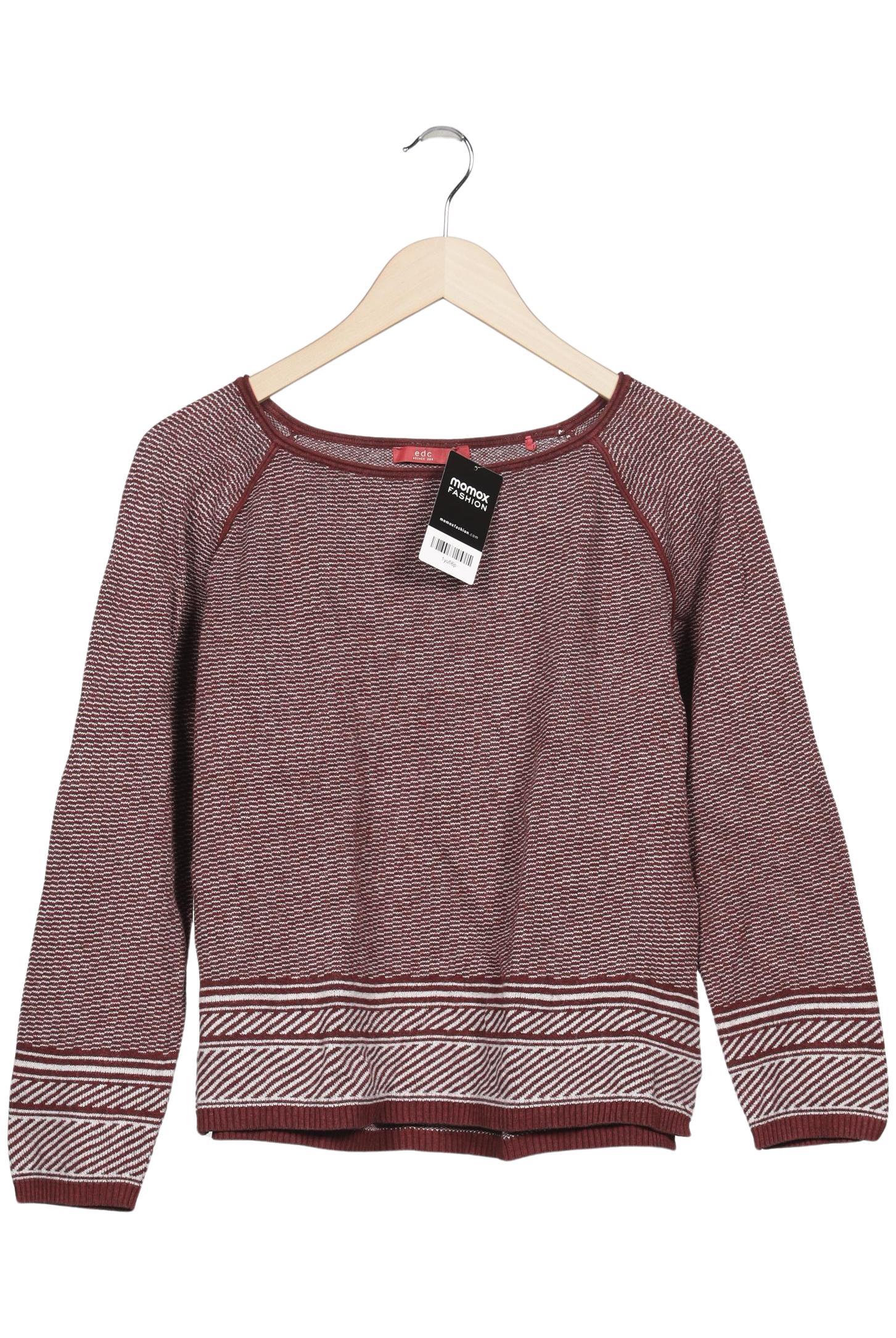 

edc by Esprit Damen Pullover, bordeaux, Gr. 42