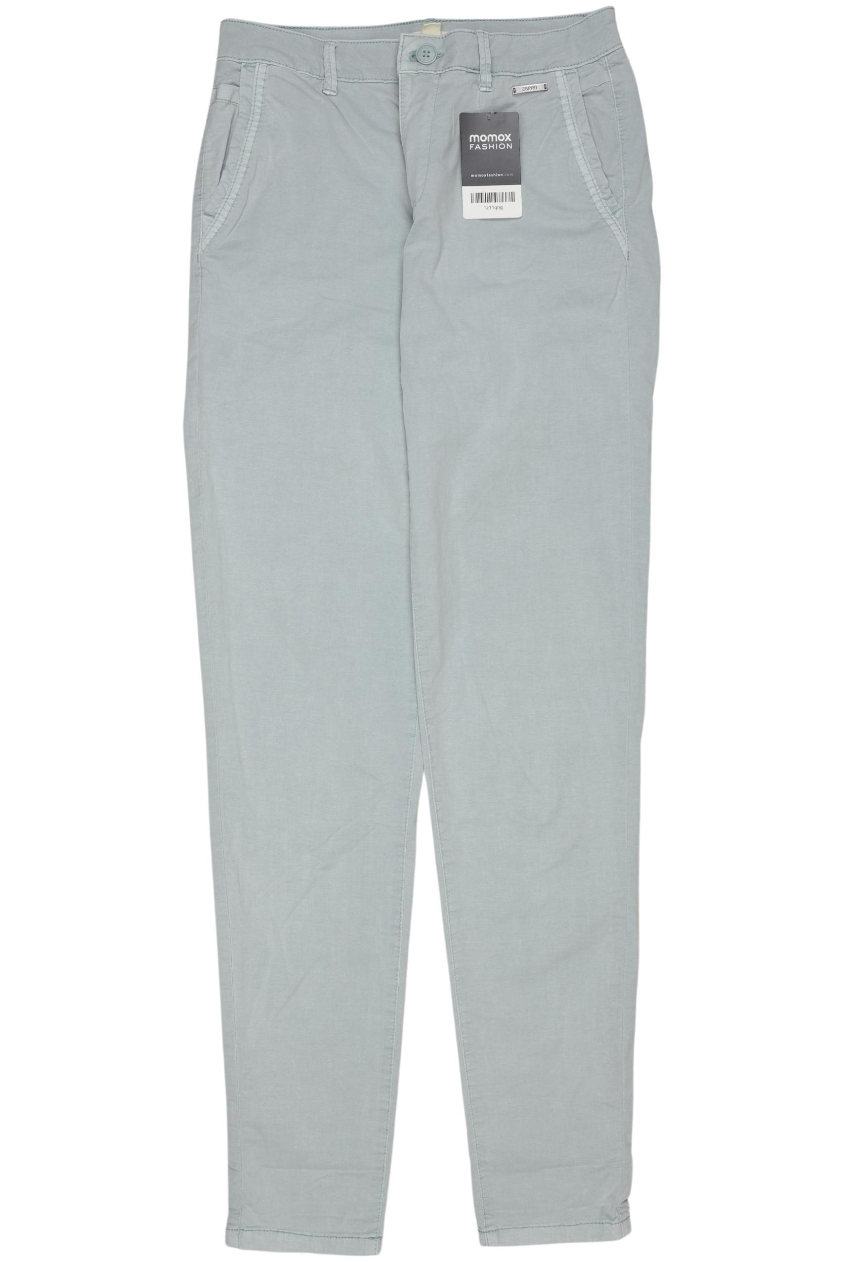 

edc by Esprit Damen Stoffhose, hellblau, Gr. 32