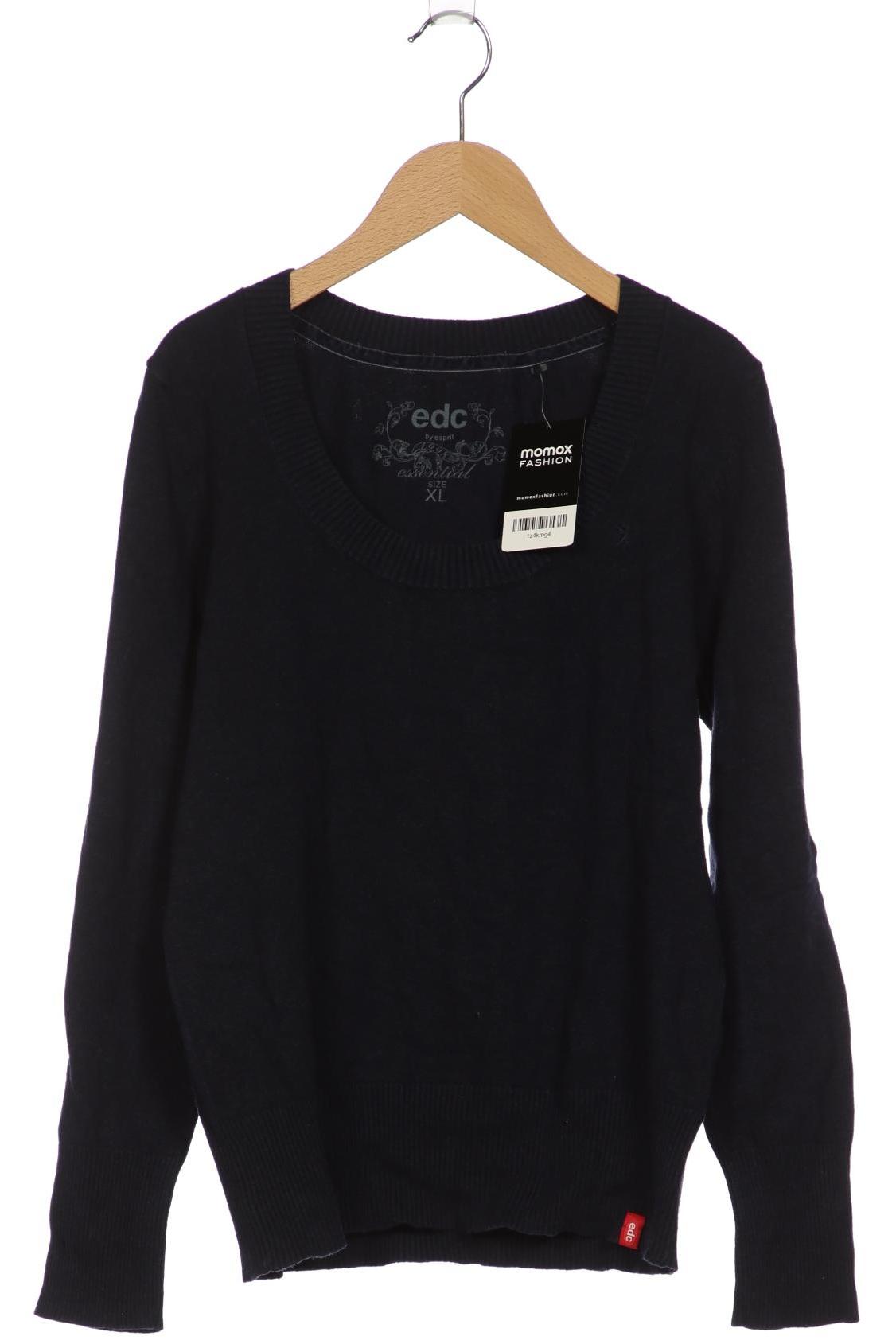 

edc by Esprit Damen Pullover, marineblau, Gr. 44