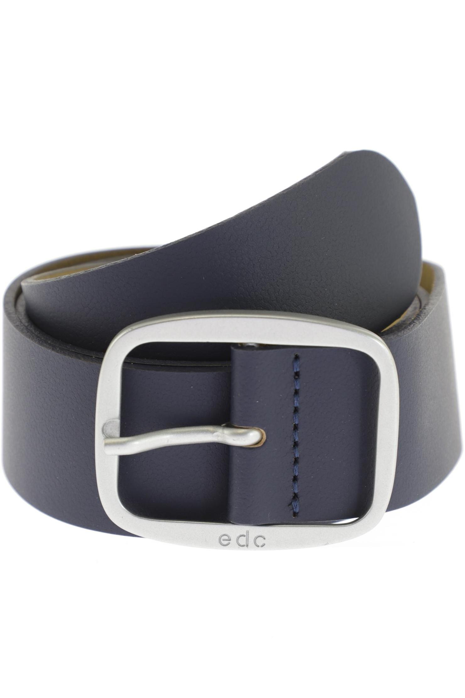 

edc by Esprit Damen Gürtel, marineblau, Gr. 80