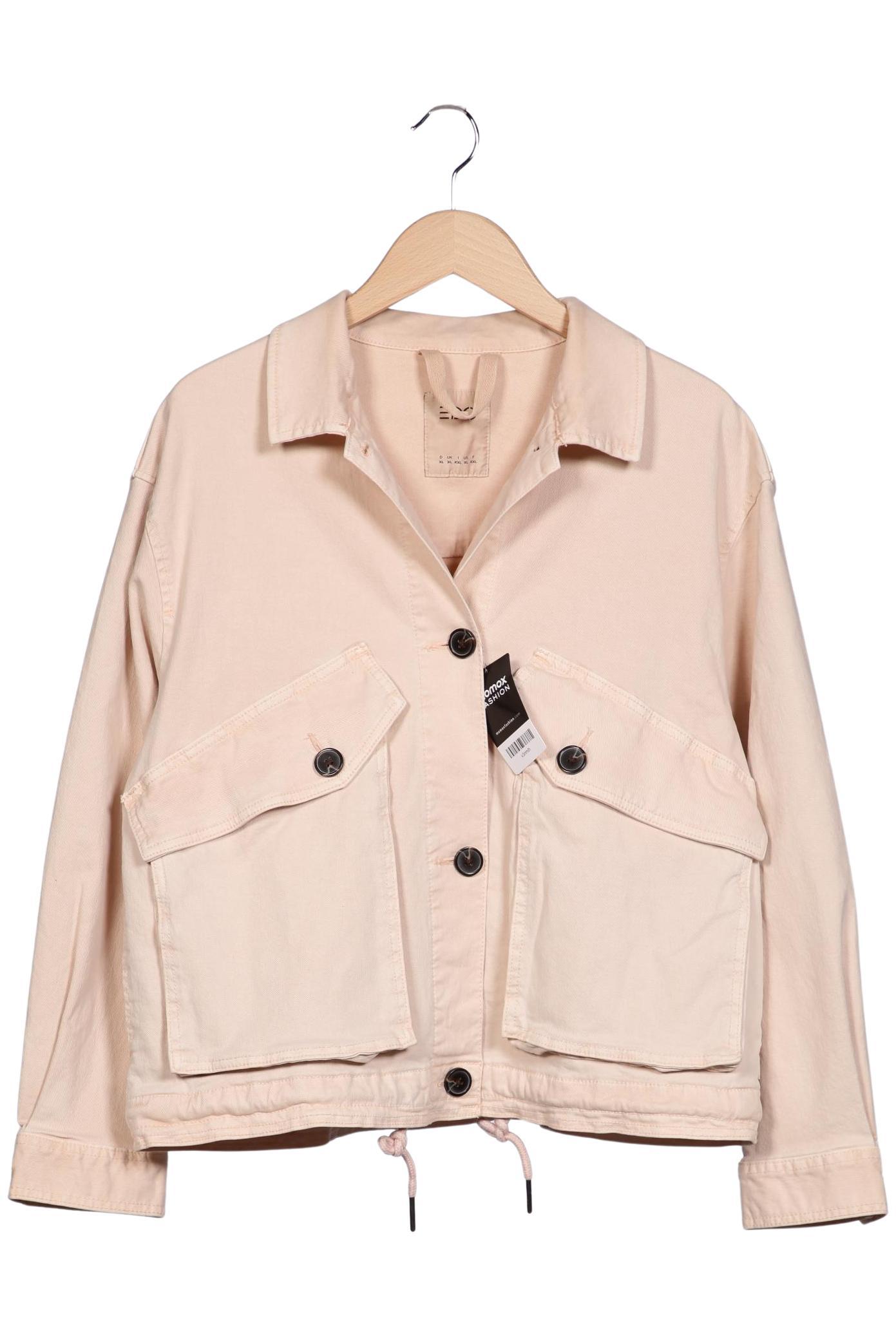 

edc by Esprit Damen Jacke, beige, Gr. 44