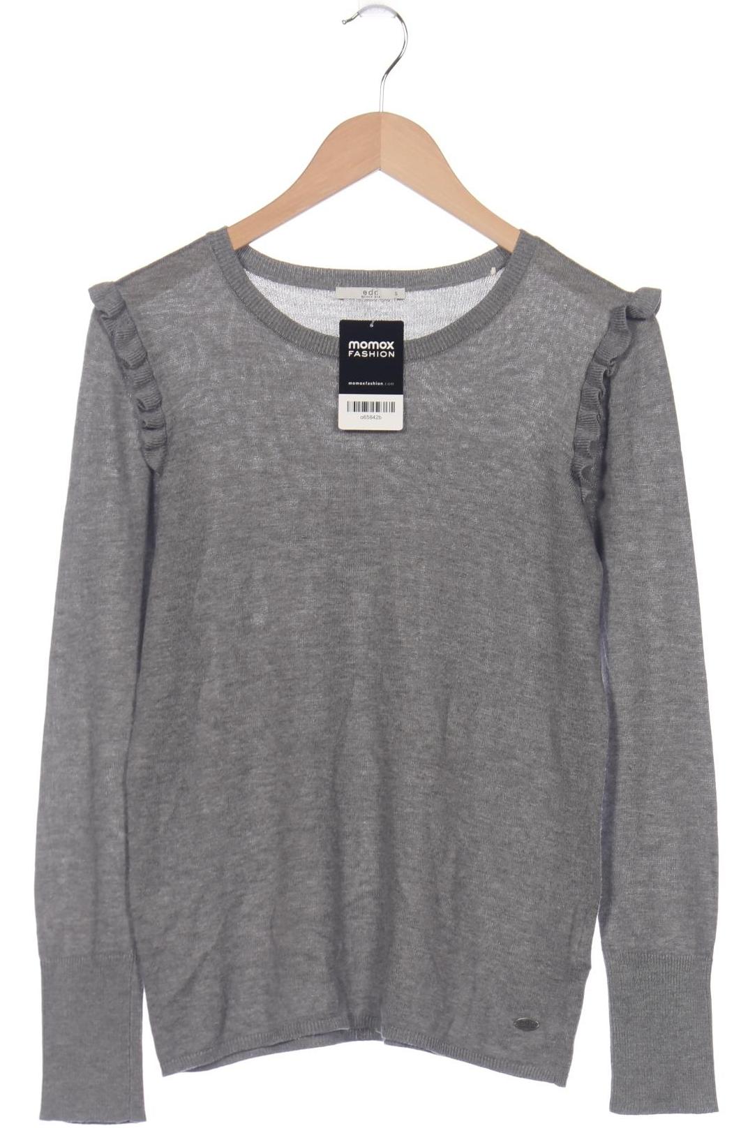

edc by Esprit Damen Pullover, grau, Gr. 36