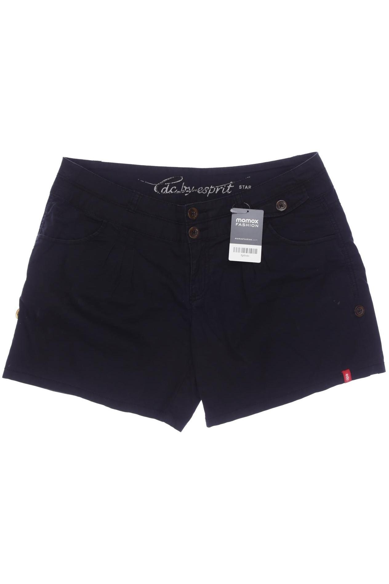 

edc by Esprit Damen Shorts, schwarz, Gr. 40