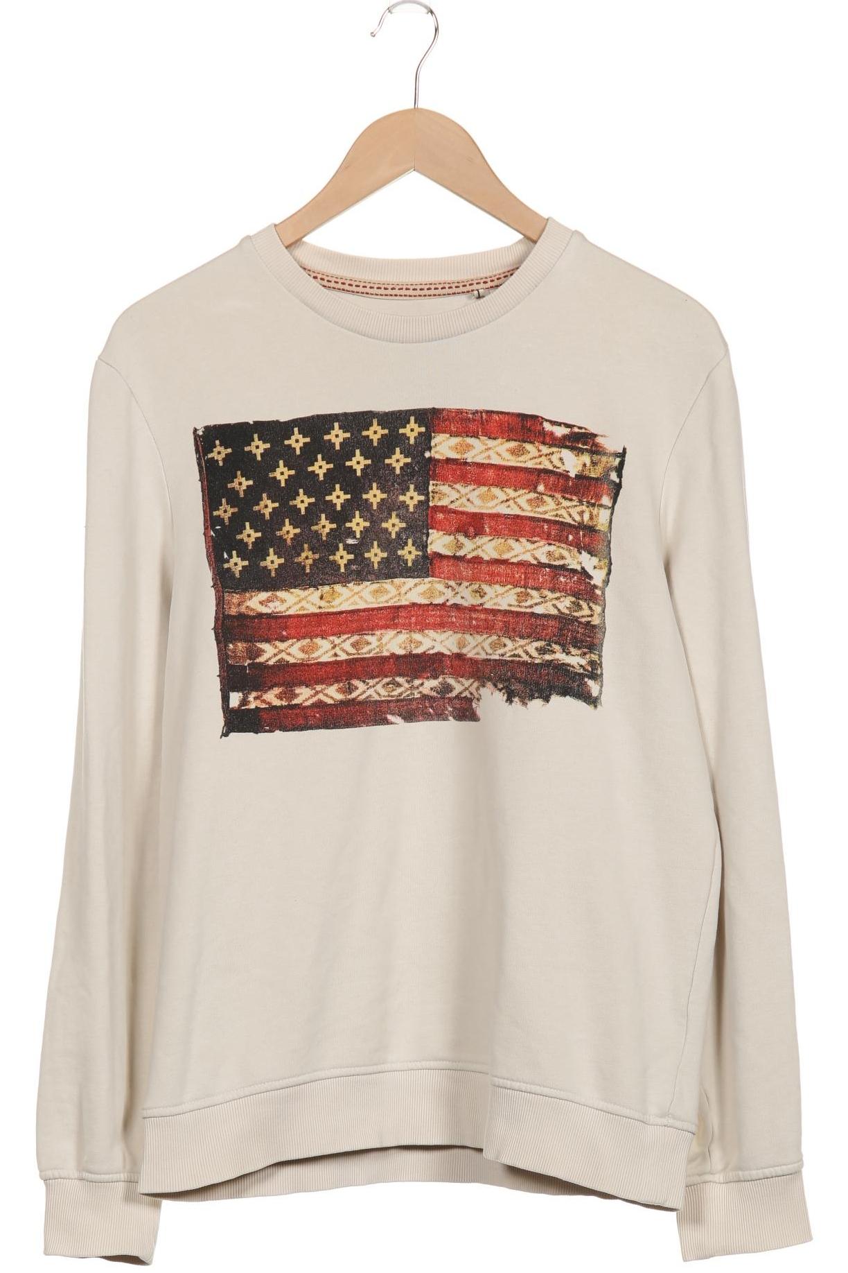 

edc by Esprit Herren Sweatshirt, beige, Gr. 46