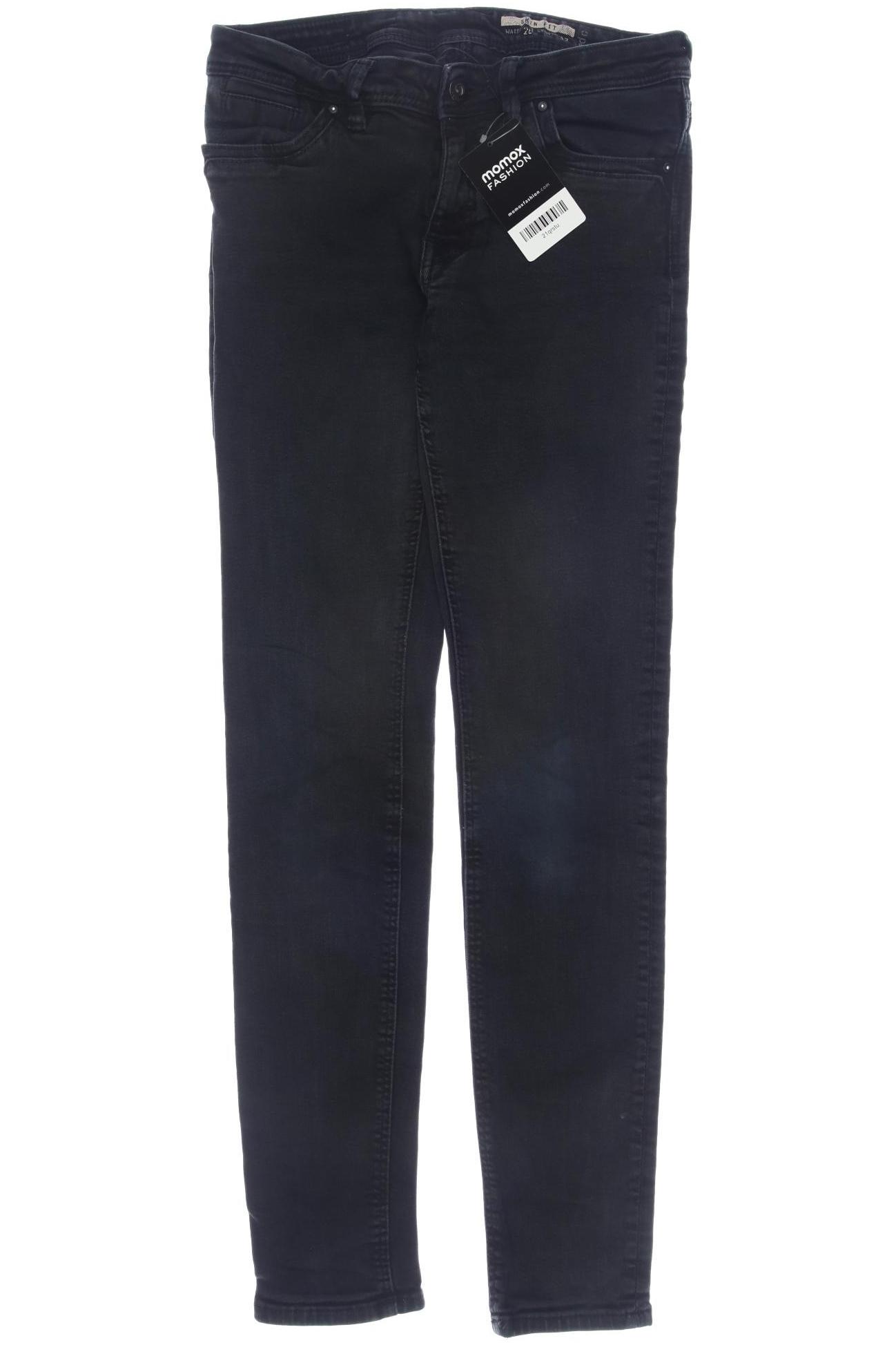 

edc by Esprit Damen Jeans, schwarz, Gr. 28