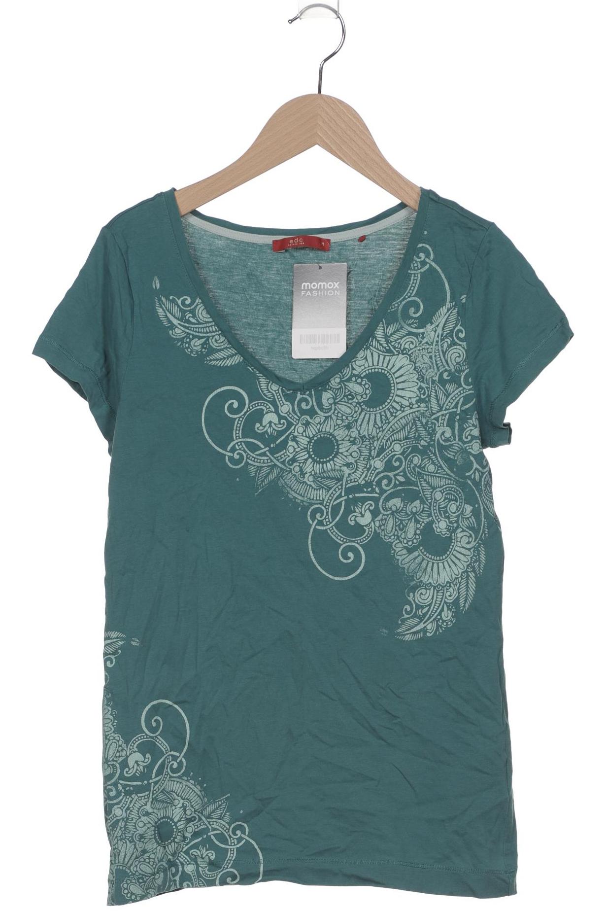 

edc by Esprit Damen T-Shirt, türkis, Gr. 38