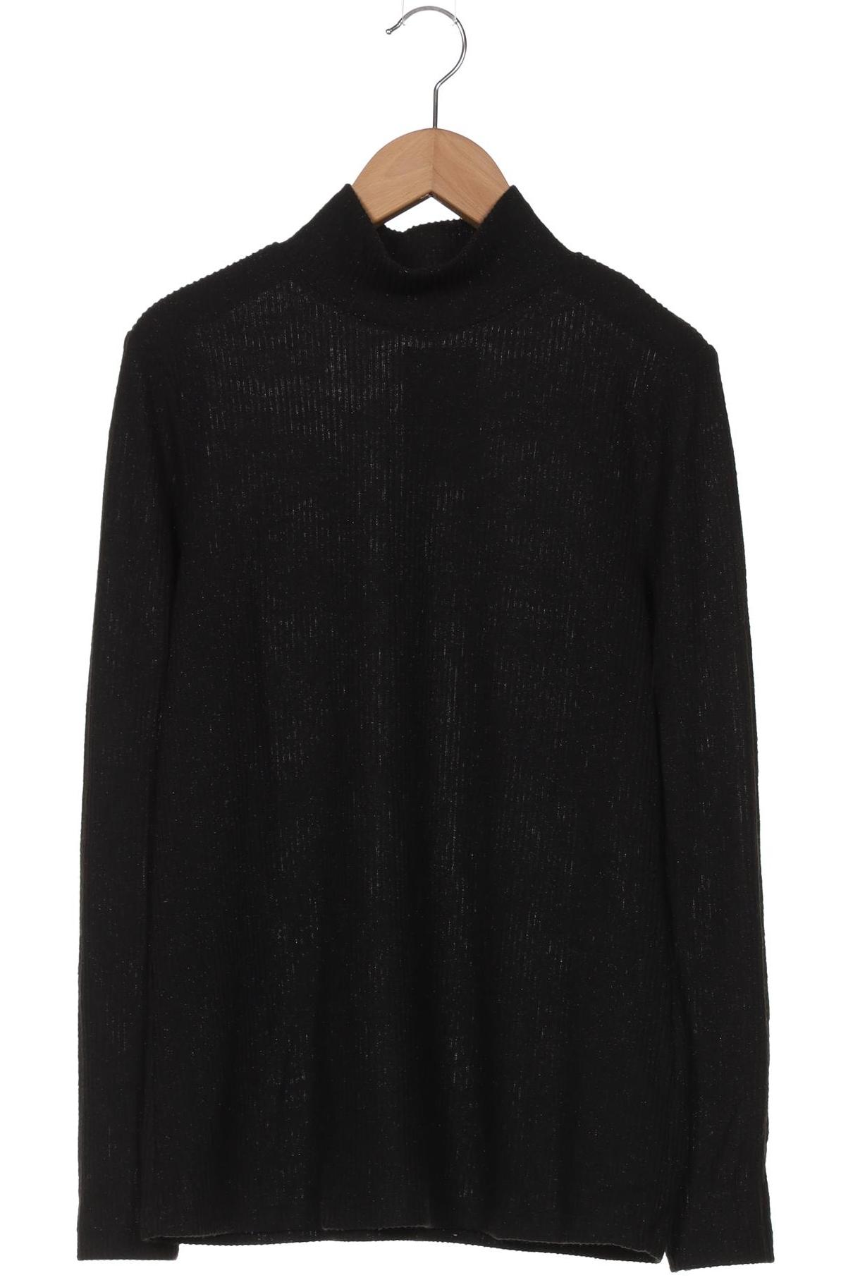 

edc by Esprit Damen Langarmshirt, schwarz, Gr. 36