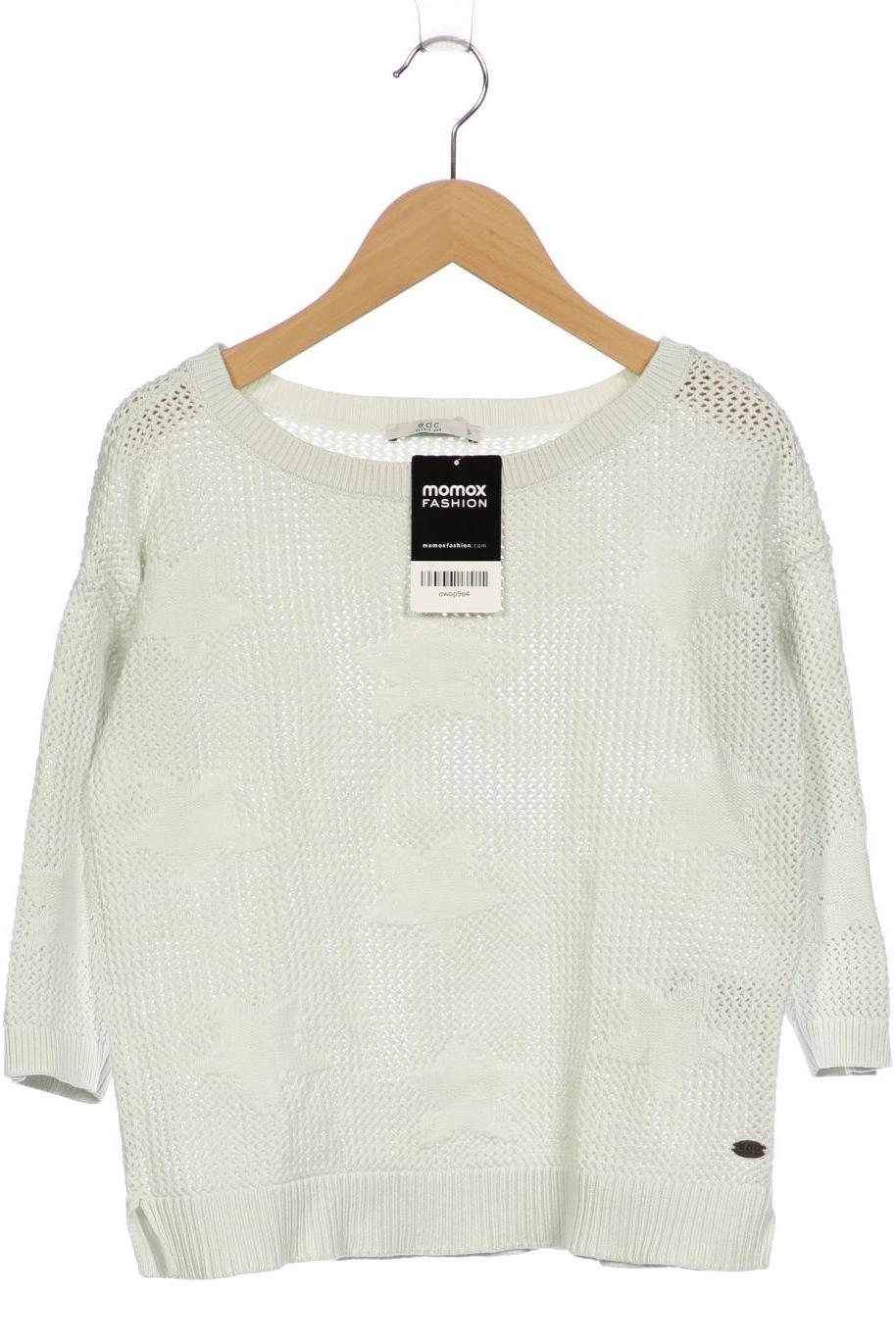 

edc by Esprit Damen Pullover, weiß, Gr. 36