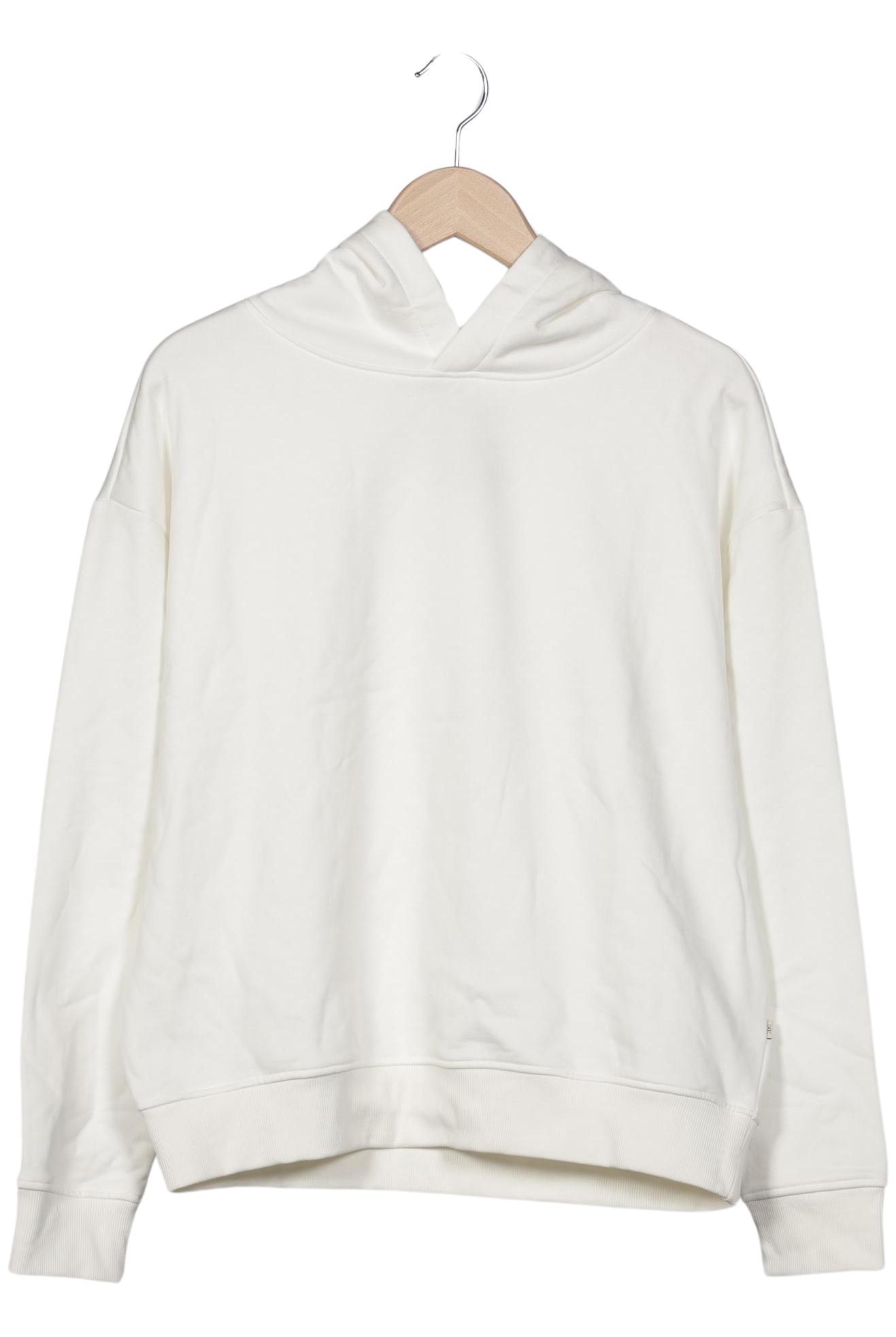 

edc by Esprit Damen Kapuzenpullover, weiß, Gr. 38