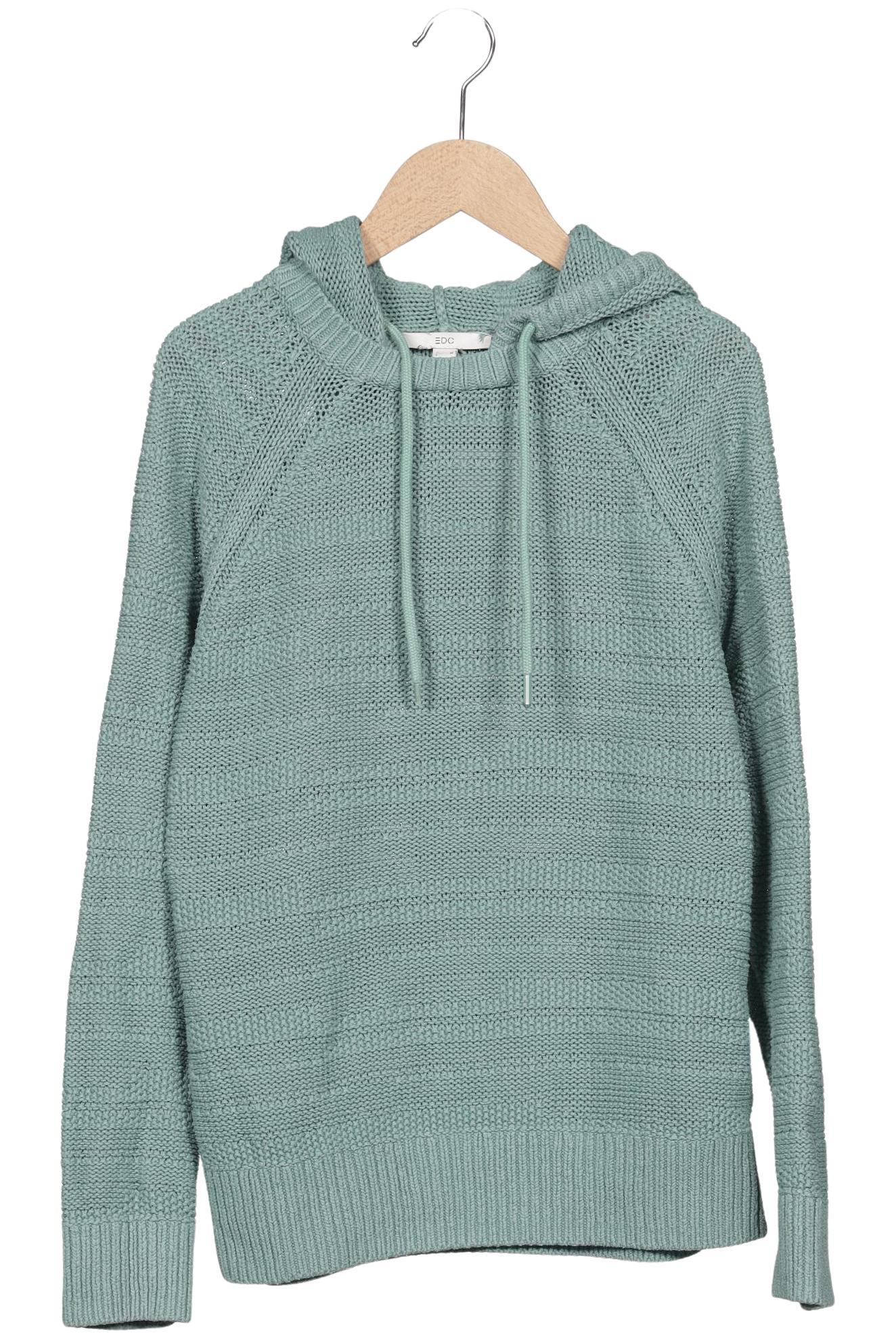 

edc by Esprit Damen Pullover, hellgrün, Gr. 36