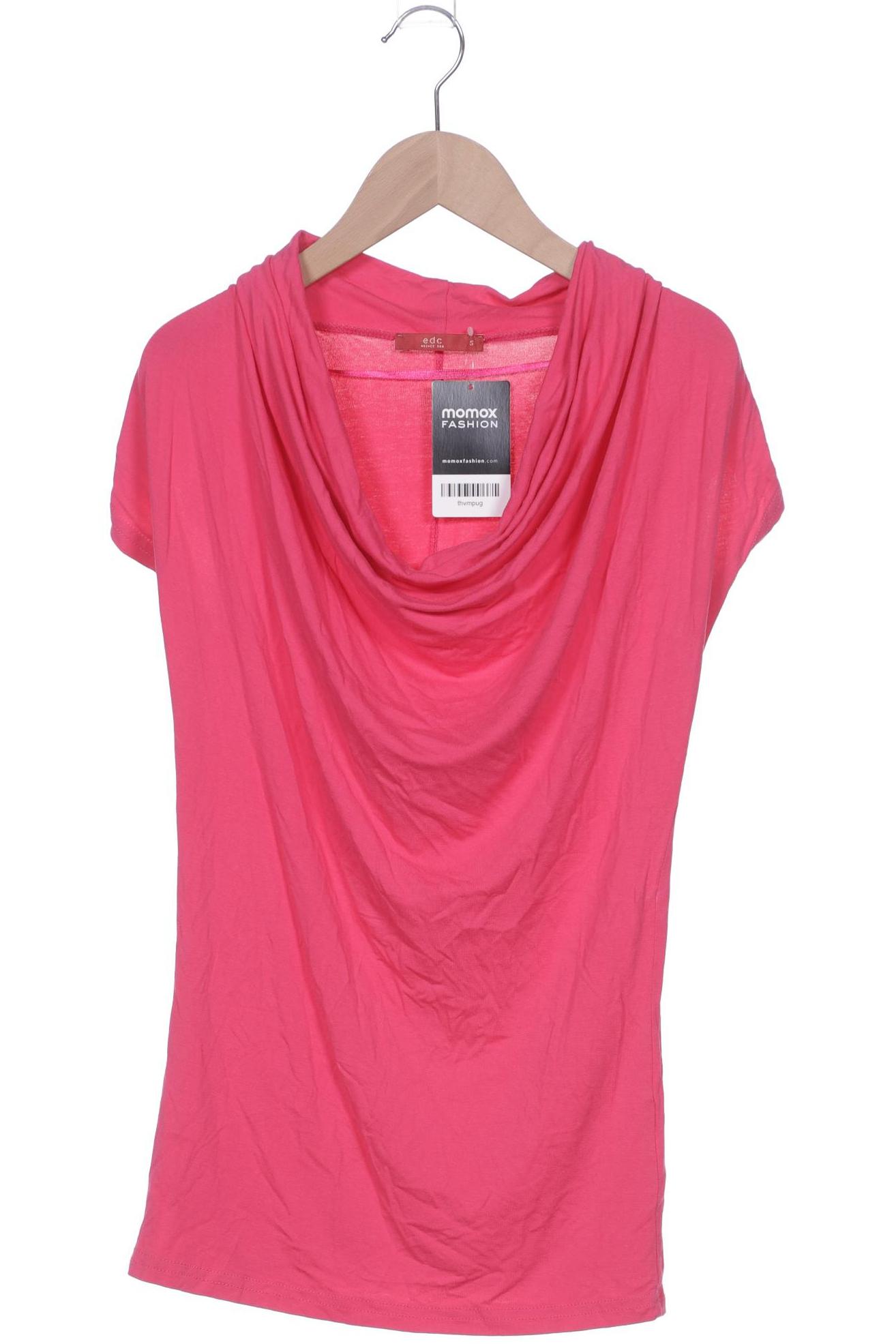 

edc by Esprit Damen T-Shirt, pink, Gr. 36