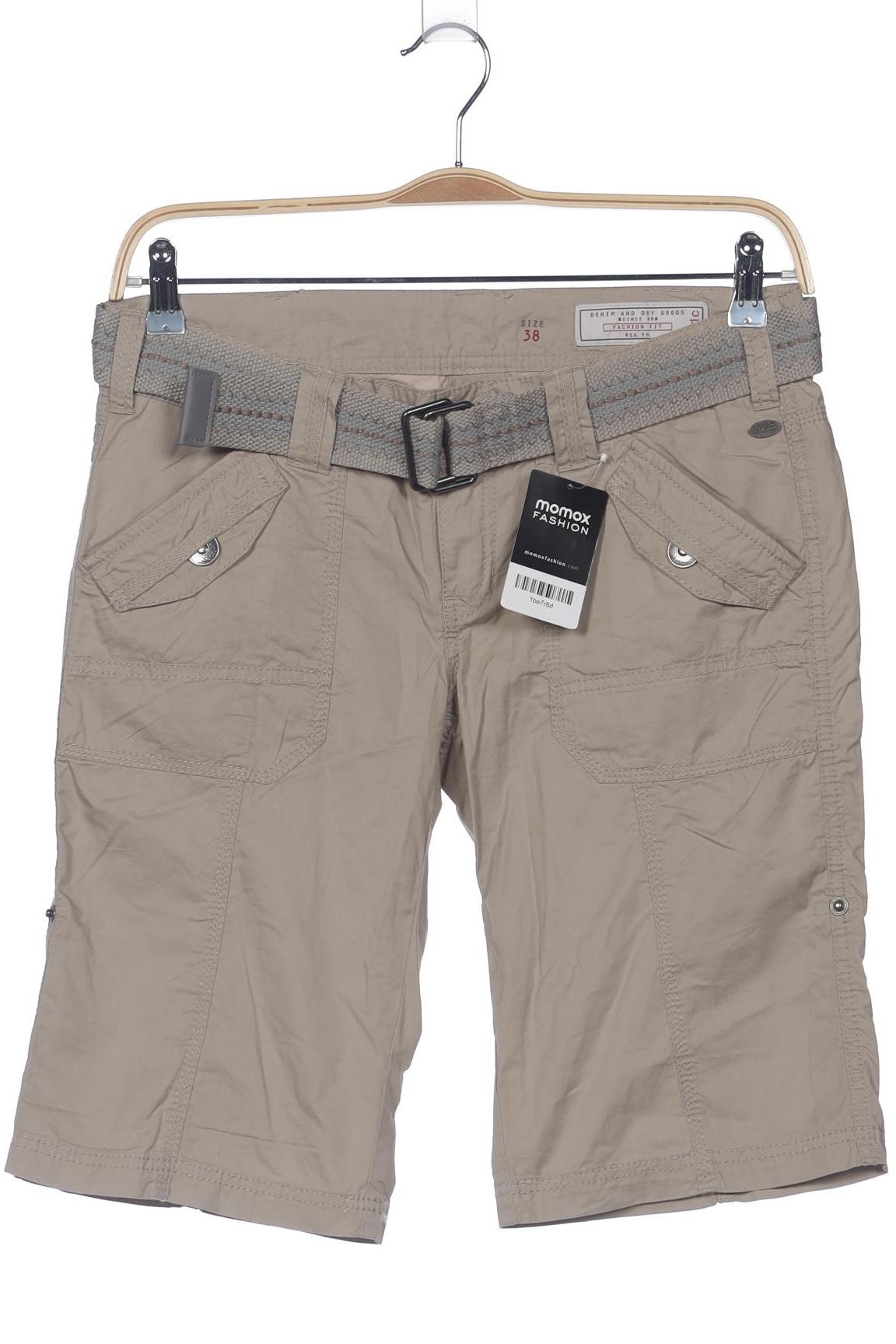 

edc by Esprit Damen Shorts, beige, Gr. 38