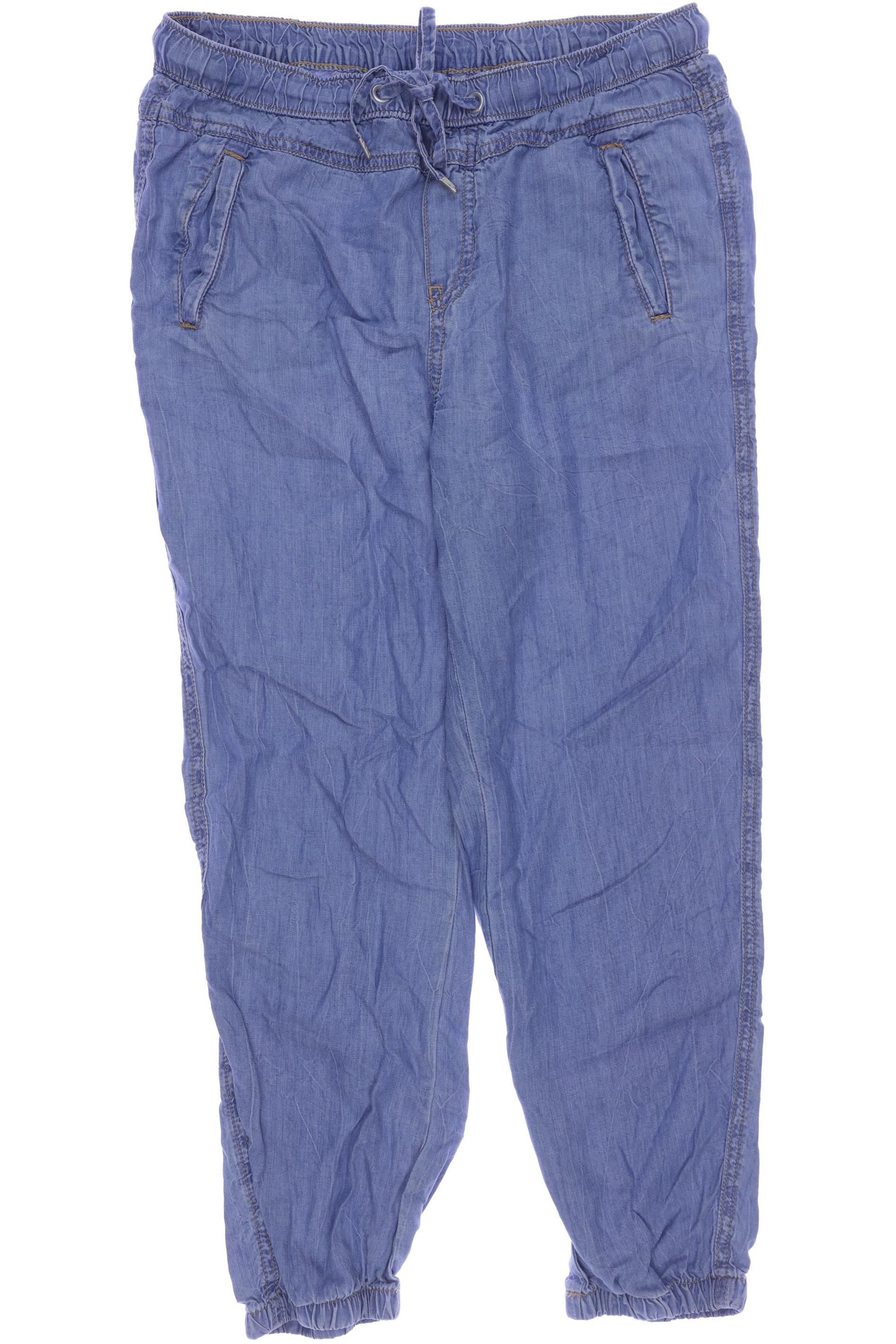 

edc by Esprit Damen Stoffhose, blau, Gr. 27