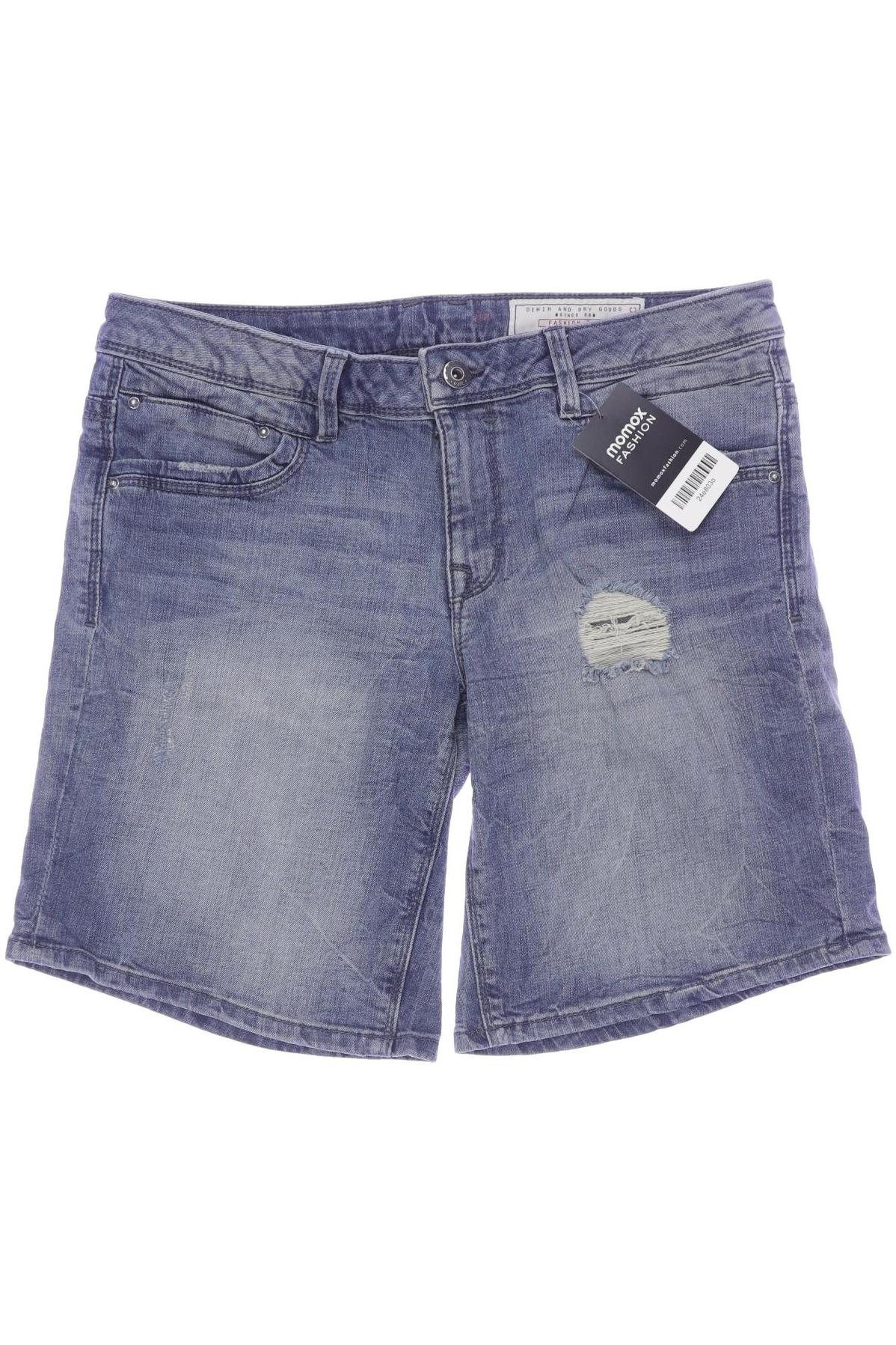 

edc by Esprit Damen Shorts, blau, Gr. 29