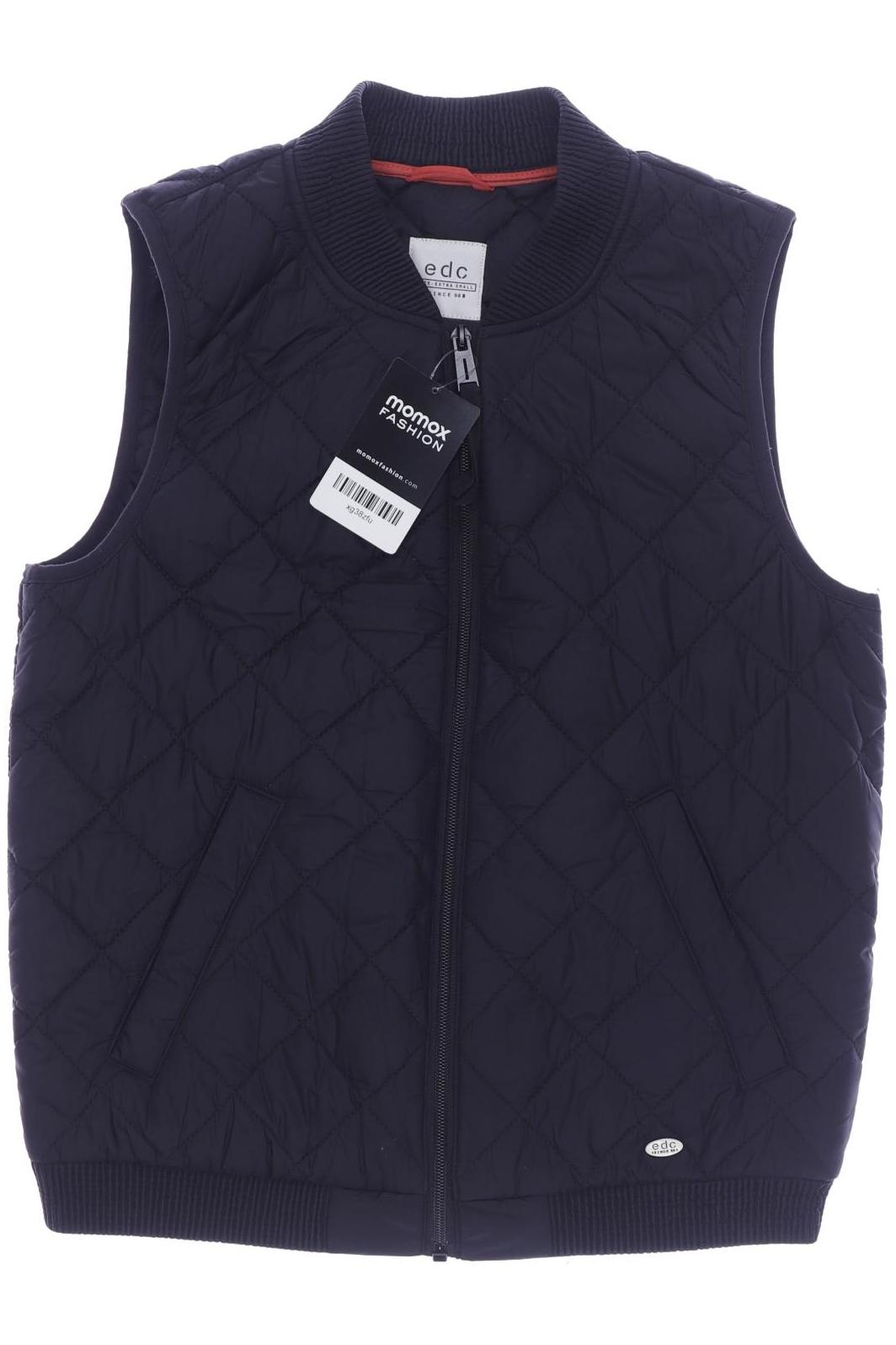 

edc by Esprit Damen Weste, schwarz, Gr. 34