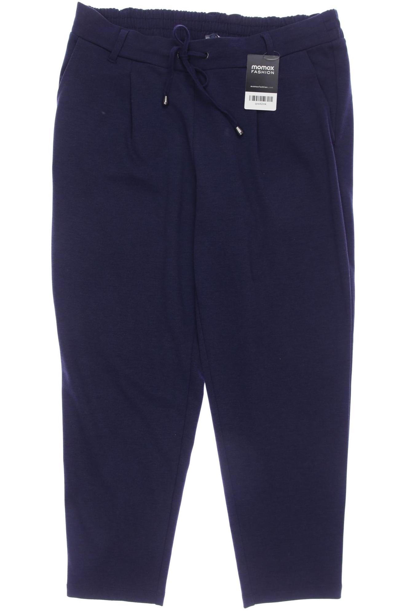 

edc by Esprit Damen Stoffhose, marineblau, Gr. 0