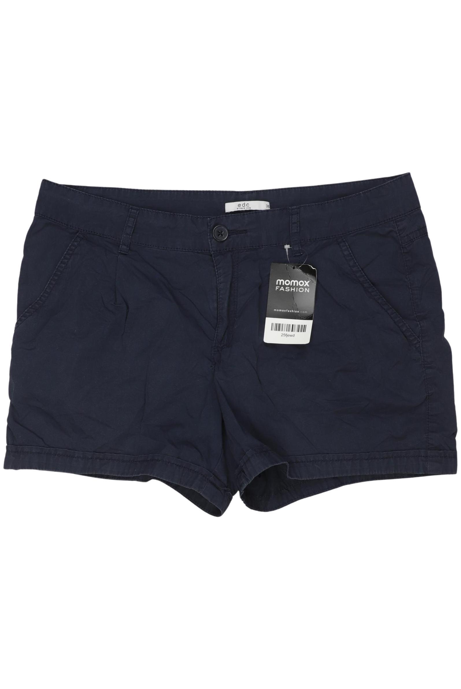 

edc by Esprit Damen Shorts, marineblau, Gr. 36