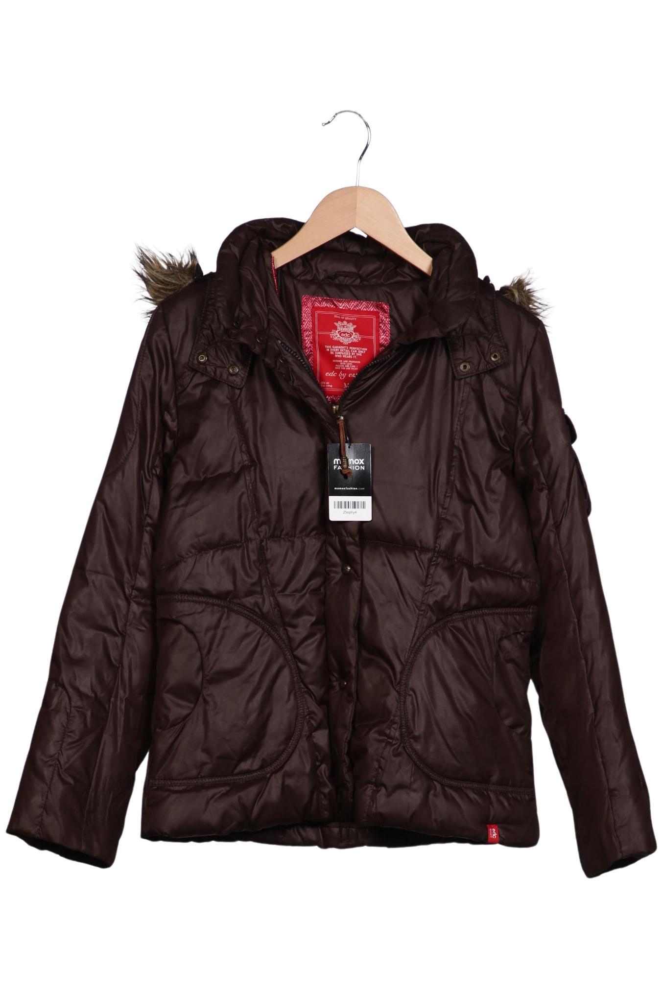 

edc by Esprit Damen Jacke, braun, Gr. 38
