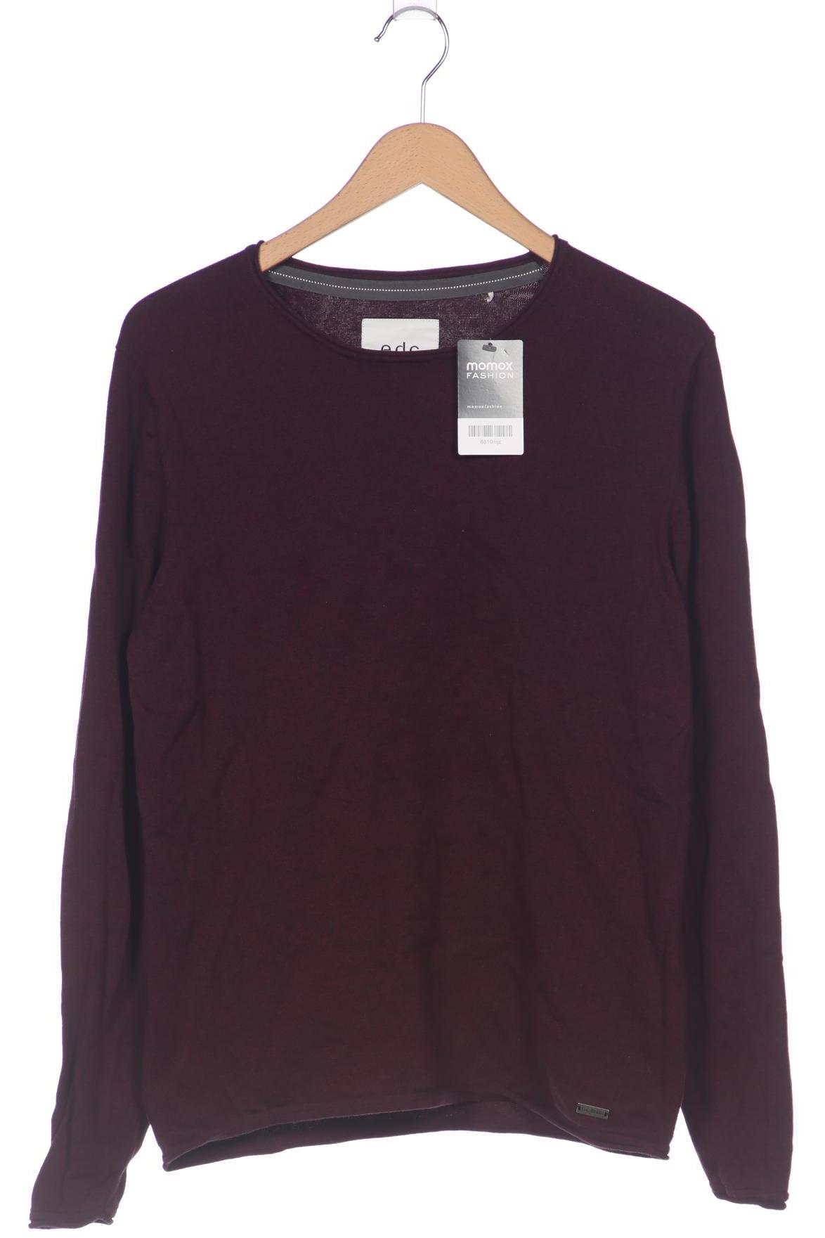 Thumbnail - edc by Esprit Herren Pullover, bordeaux, Gr. 48