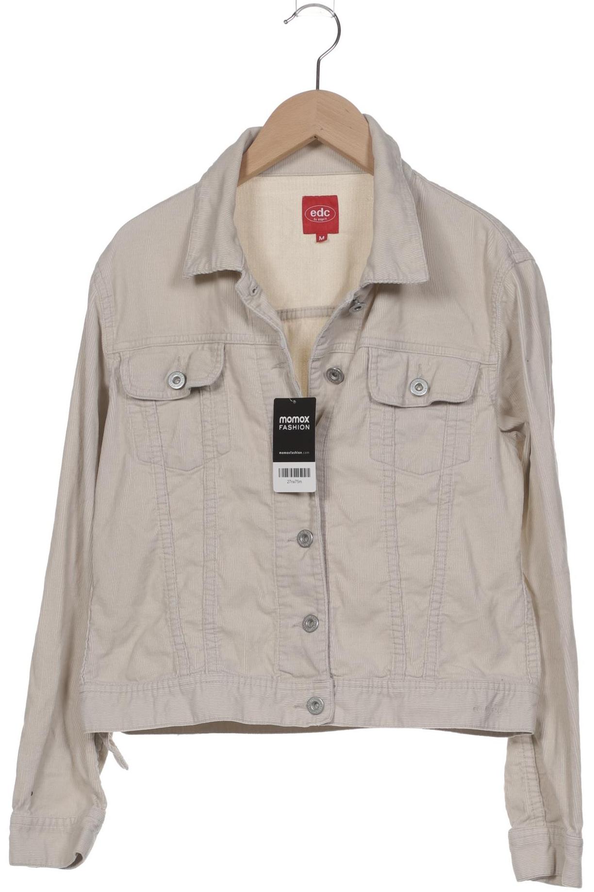 

edc by Esprit Damen Jacke, beige, Gr. 38