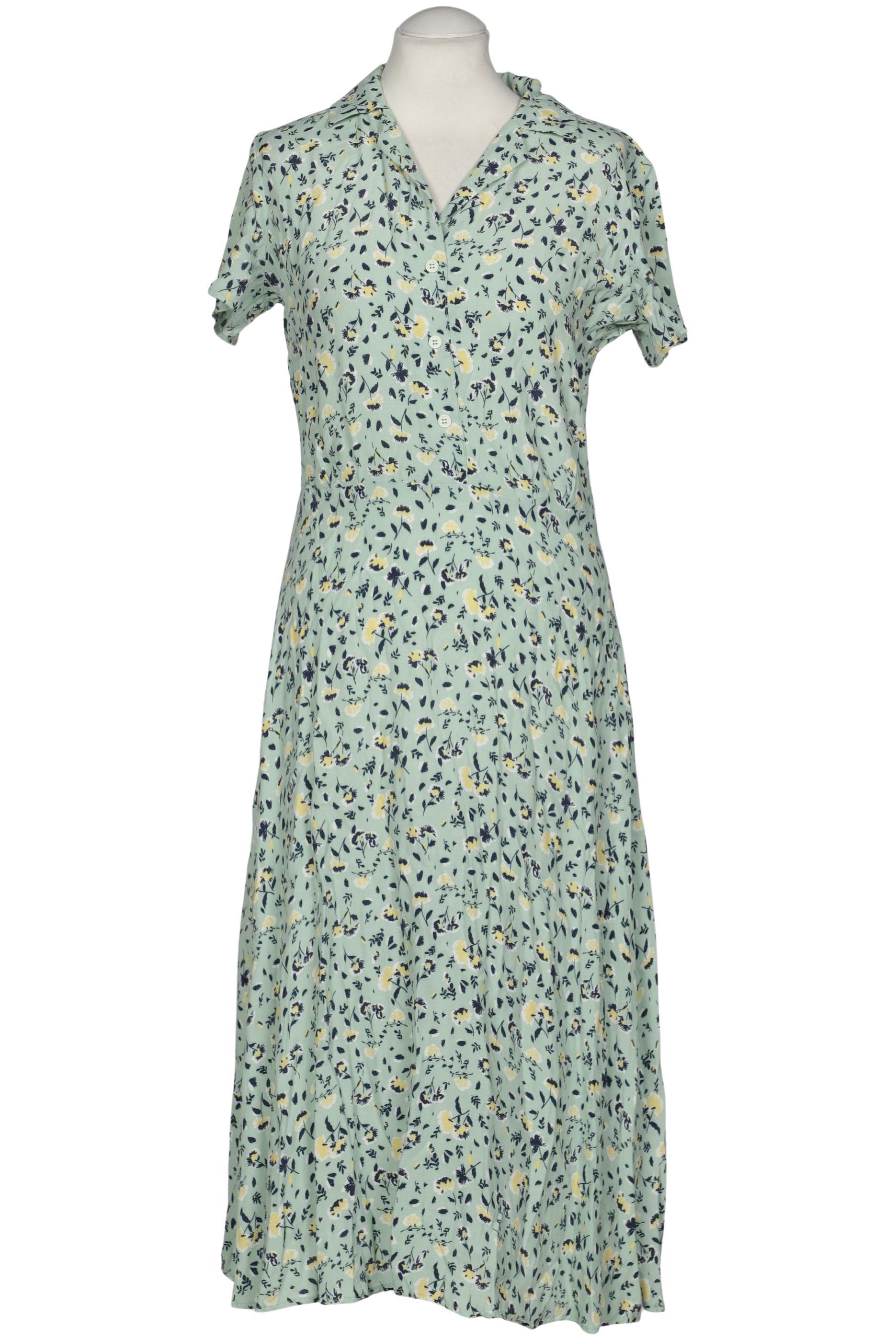 

edc by Esprit Damen Kleid, grün, Gr. 38