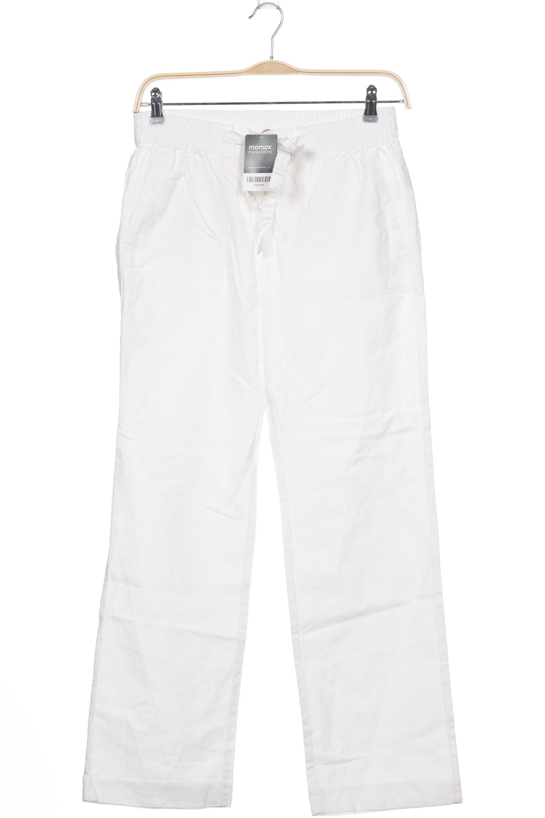 

edc by Esprit Damen Stoffhose, weiß, Gr. 40