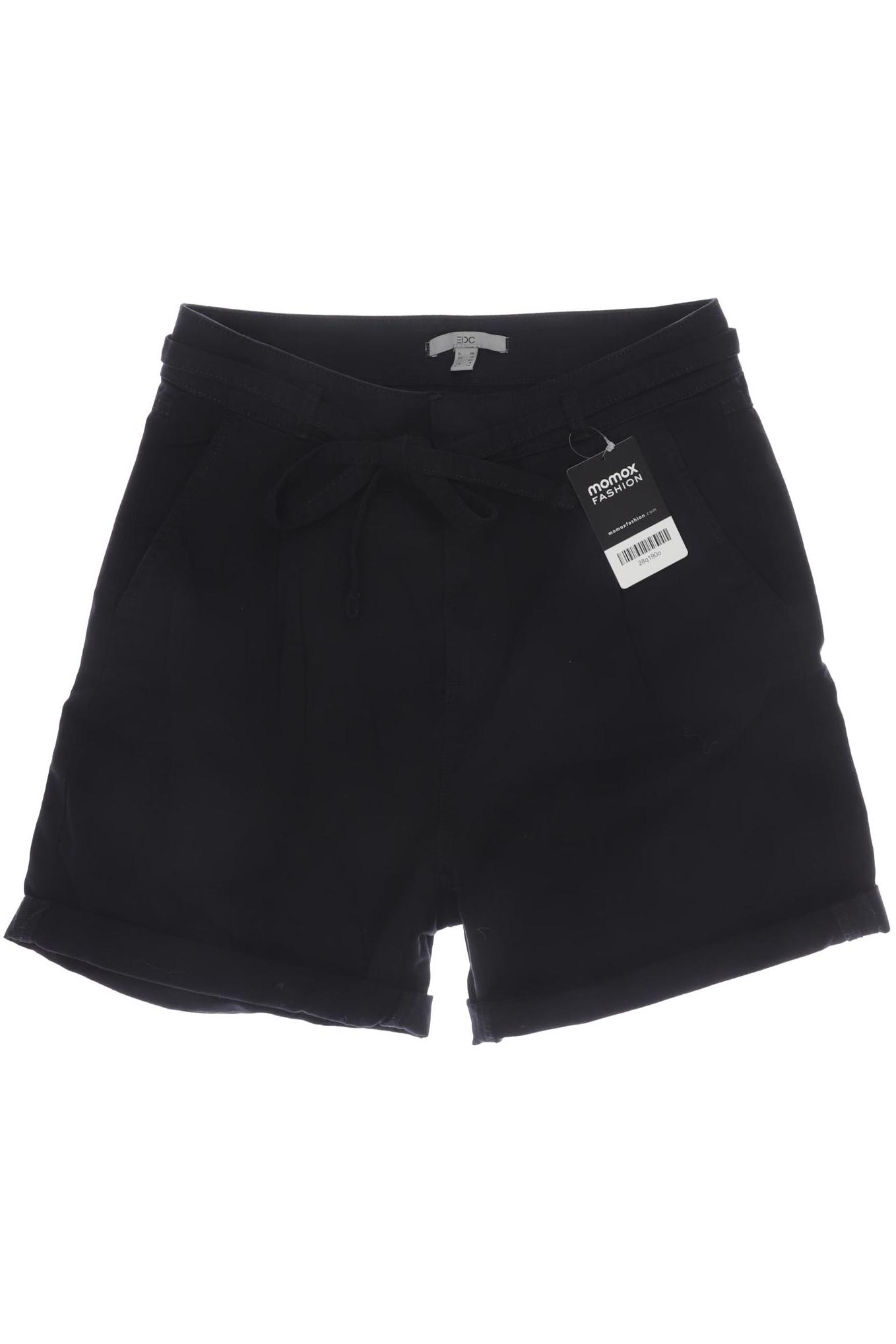 

edc by Esprit Damen Shorts, schwarz, Gr. 36