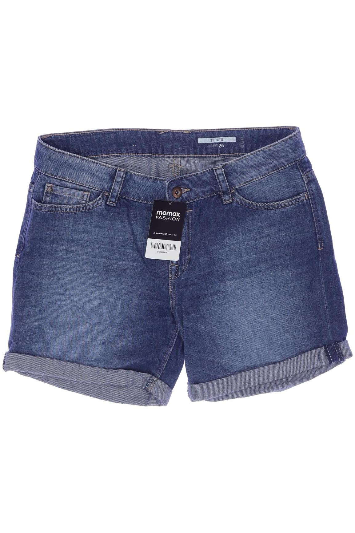

edc by Esprit Damen Shorts, blau, Gr. 26