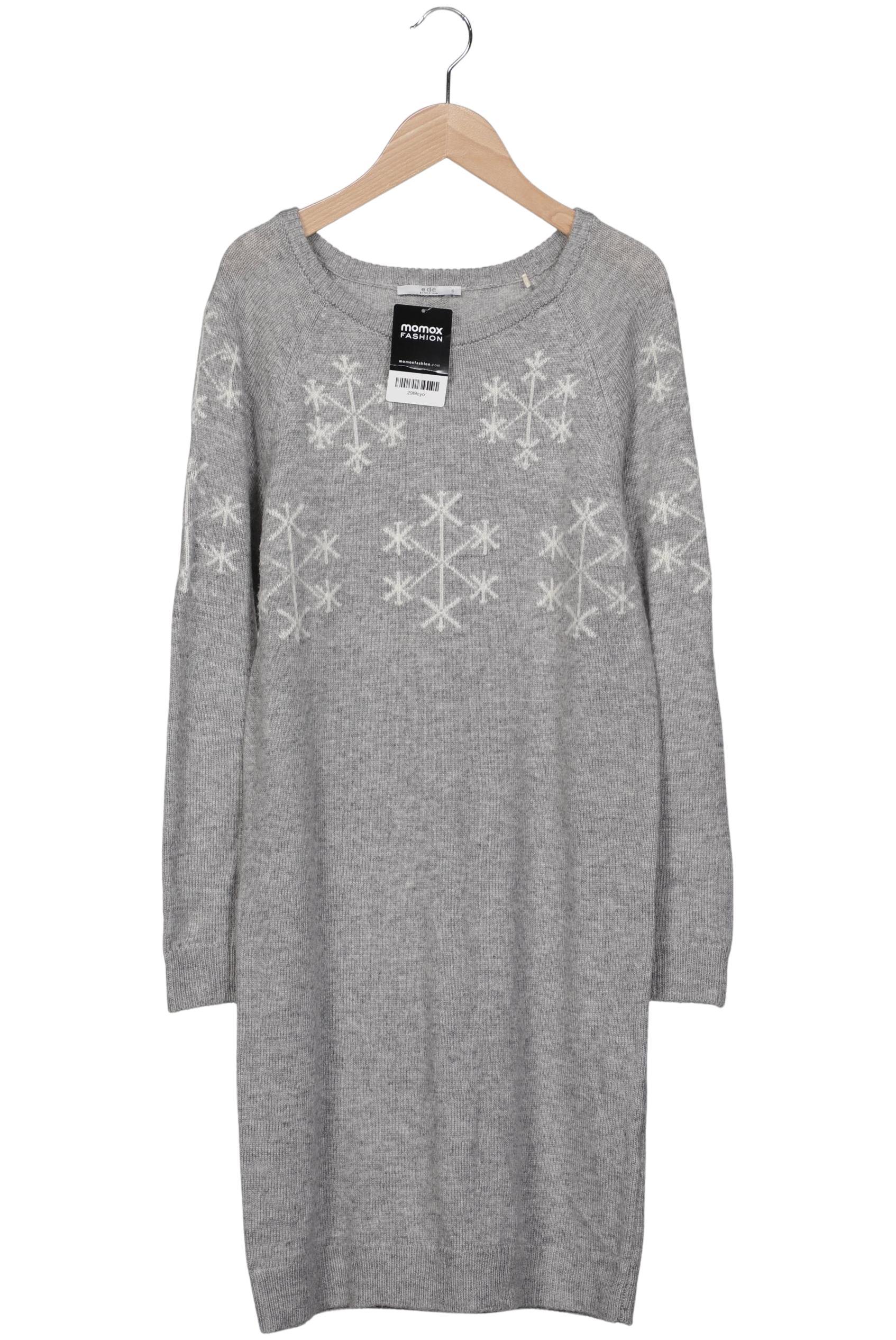 

edc by Esprit Damen Kleid, grau, Gr. 36