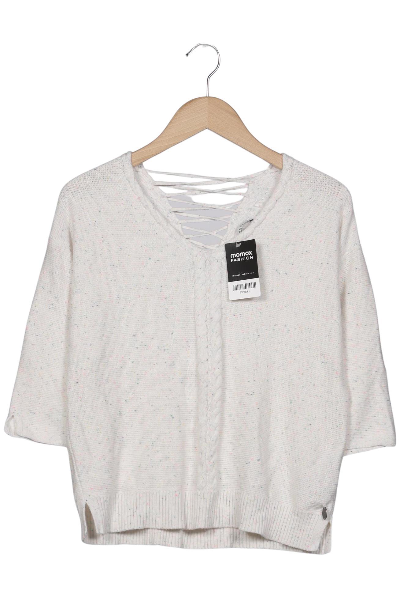 

edc by Esprit Damen Pullover, cremeweiß, Gr. 36