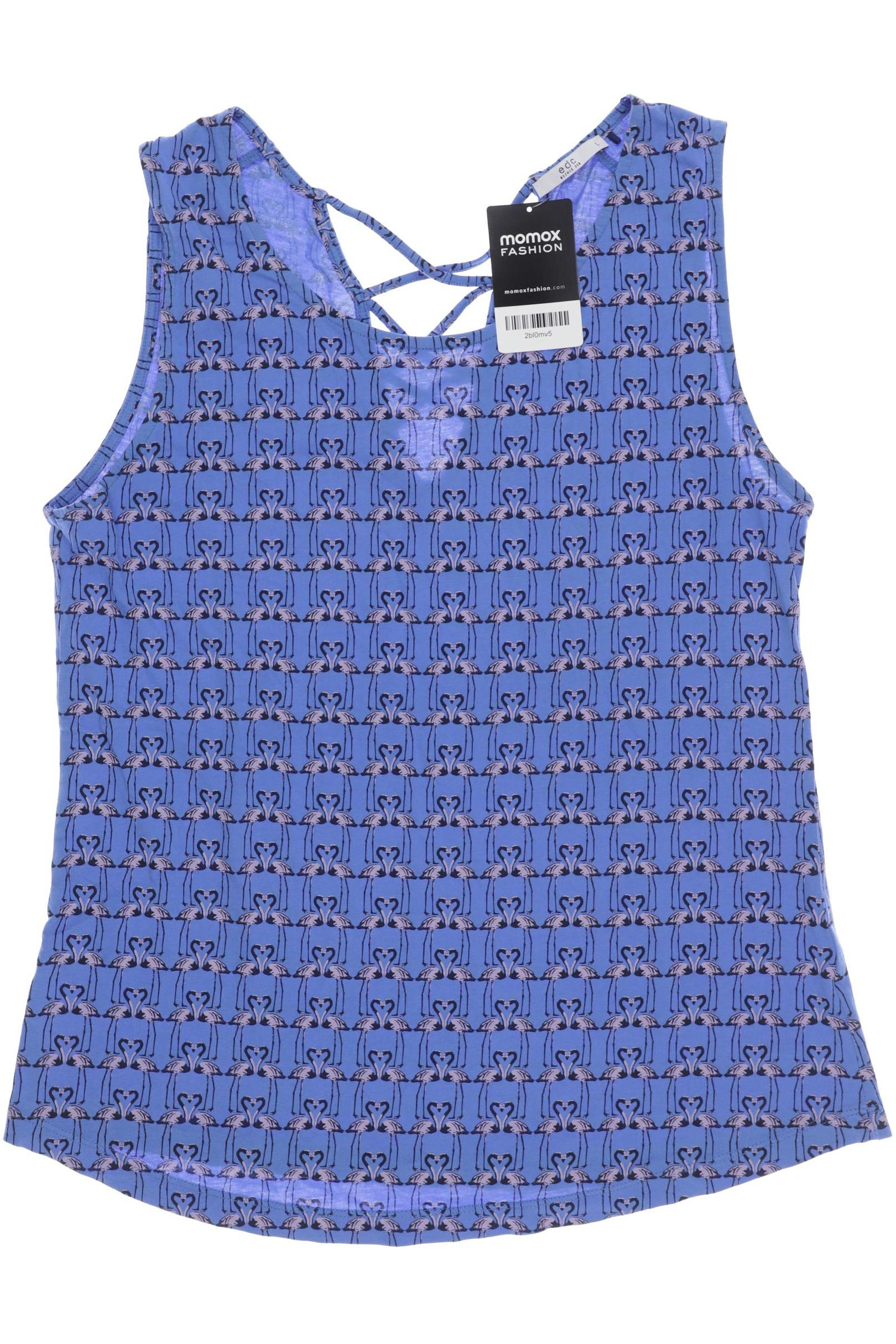 

edc by Esprit Damen Top, blau