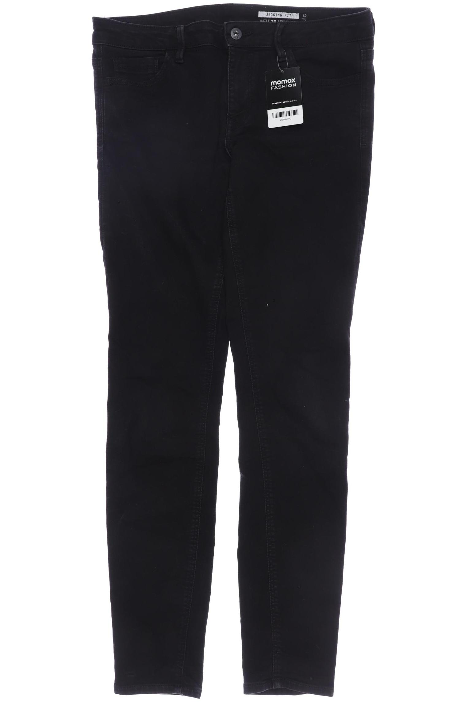 

edc by Esprit Damen Jeans, schwarz, Gr. 29