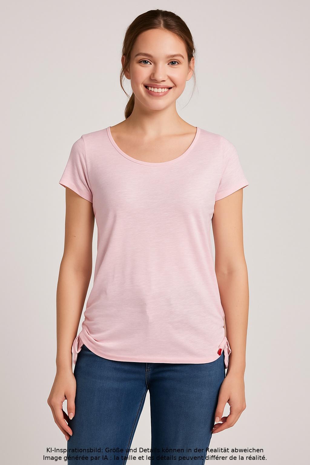 

edc by Esprit Damen T-Shirt, pink, Gr. 36