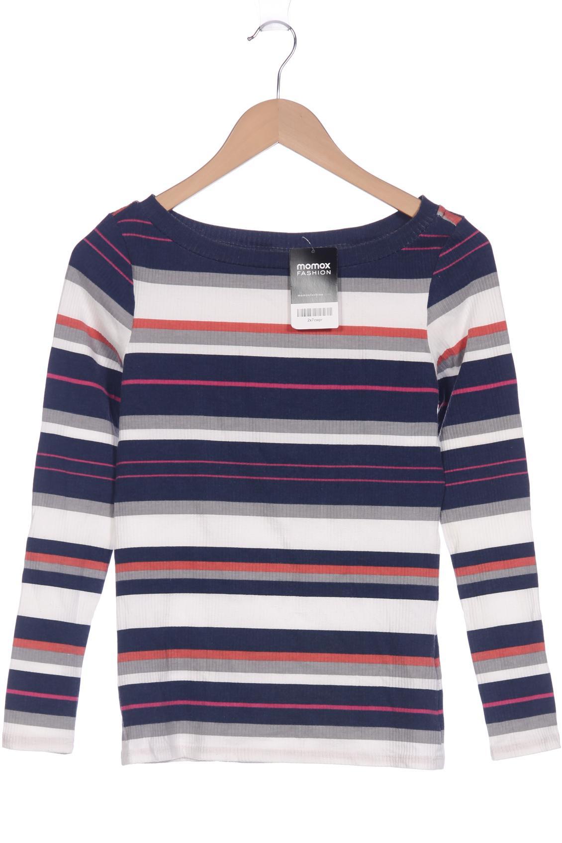 

edc by Esprit Damen Langarmshirt, marineblau, Gr. 36