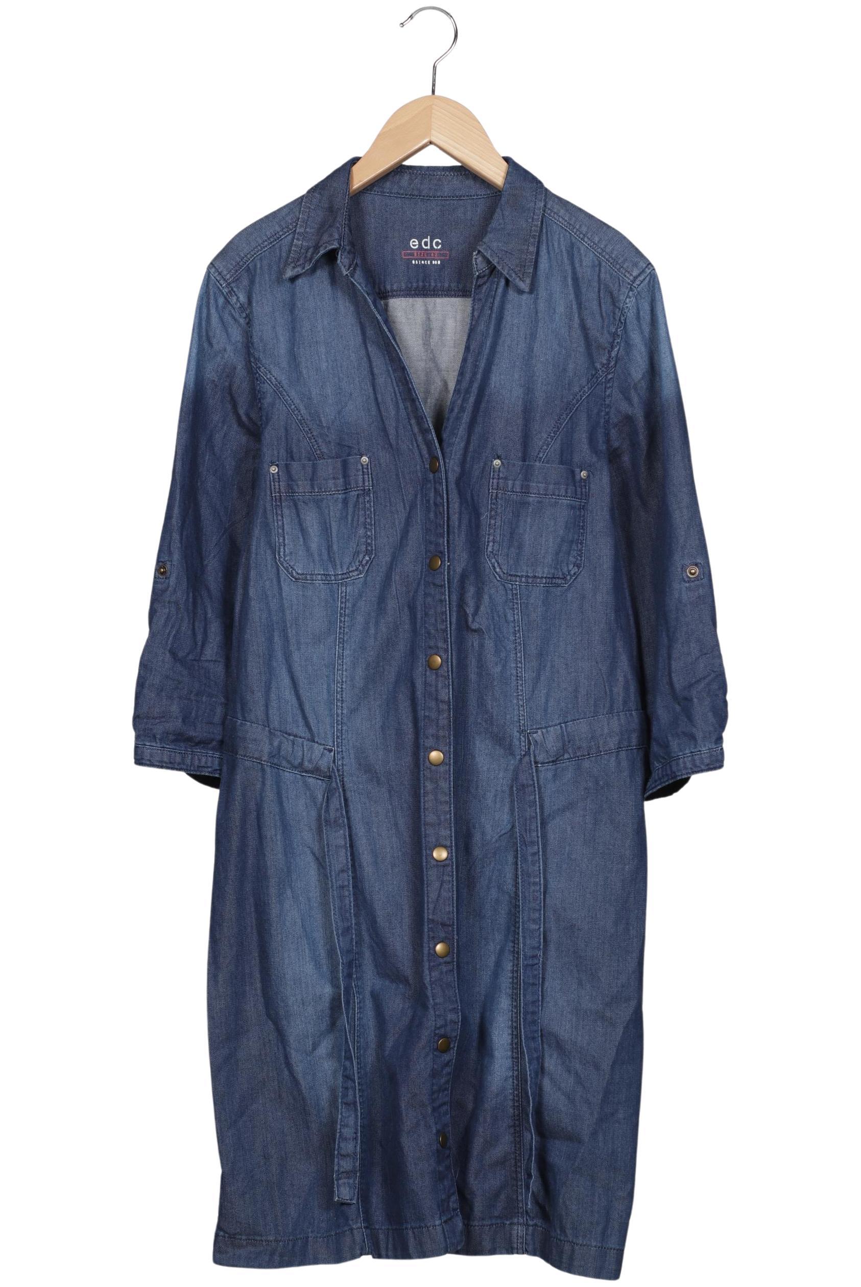 

edc by Esprit Damen Kleid, marineblau, Gr. 42