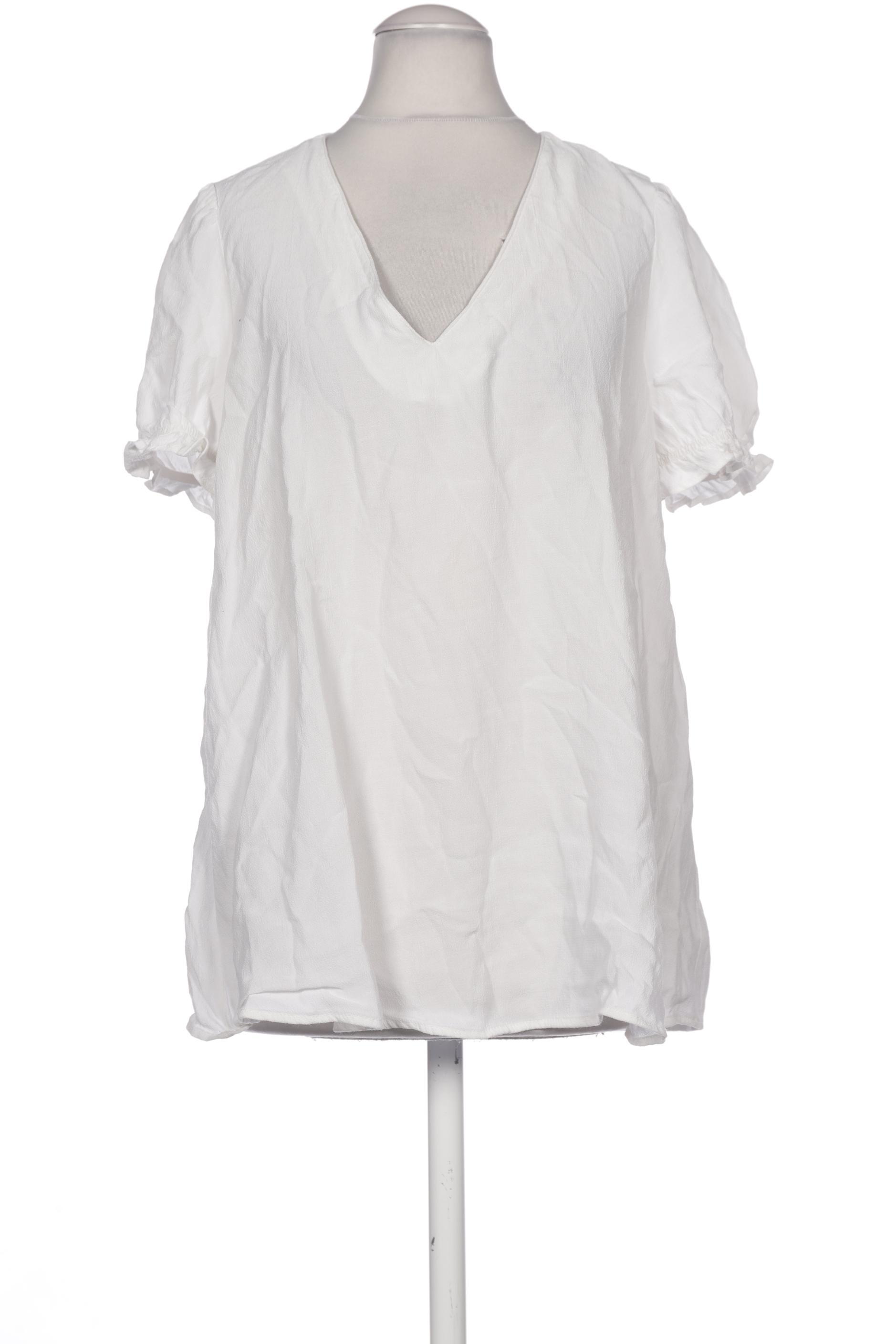 

edc by Esprit Damen Bluse, weiß, Gr. 38