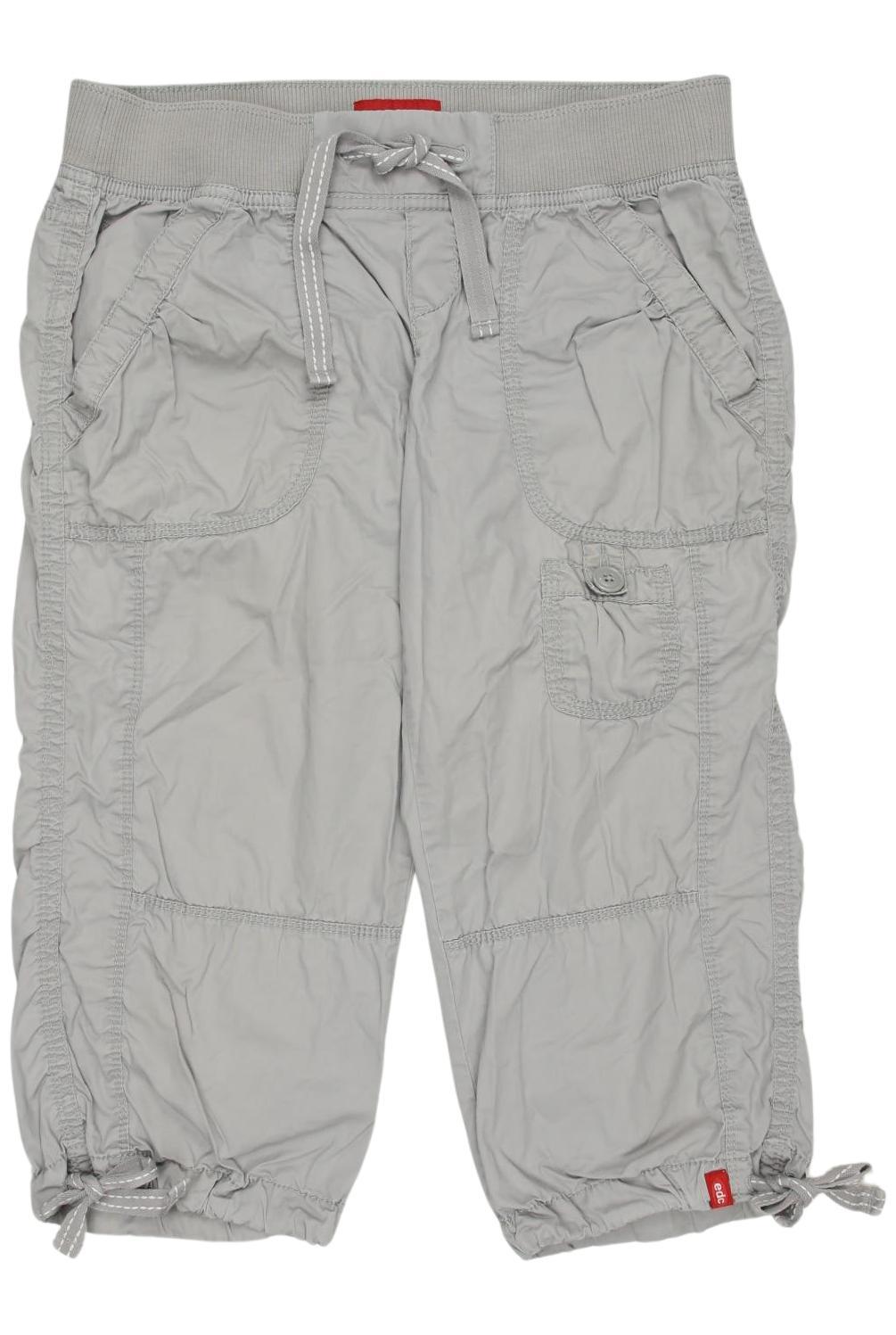

edc by Esprit Damen Stoffhose, grau, Gr. 34