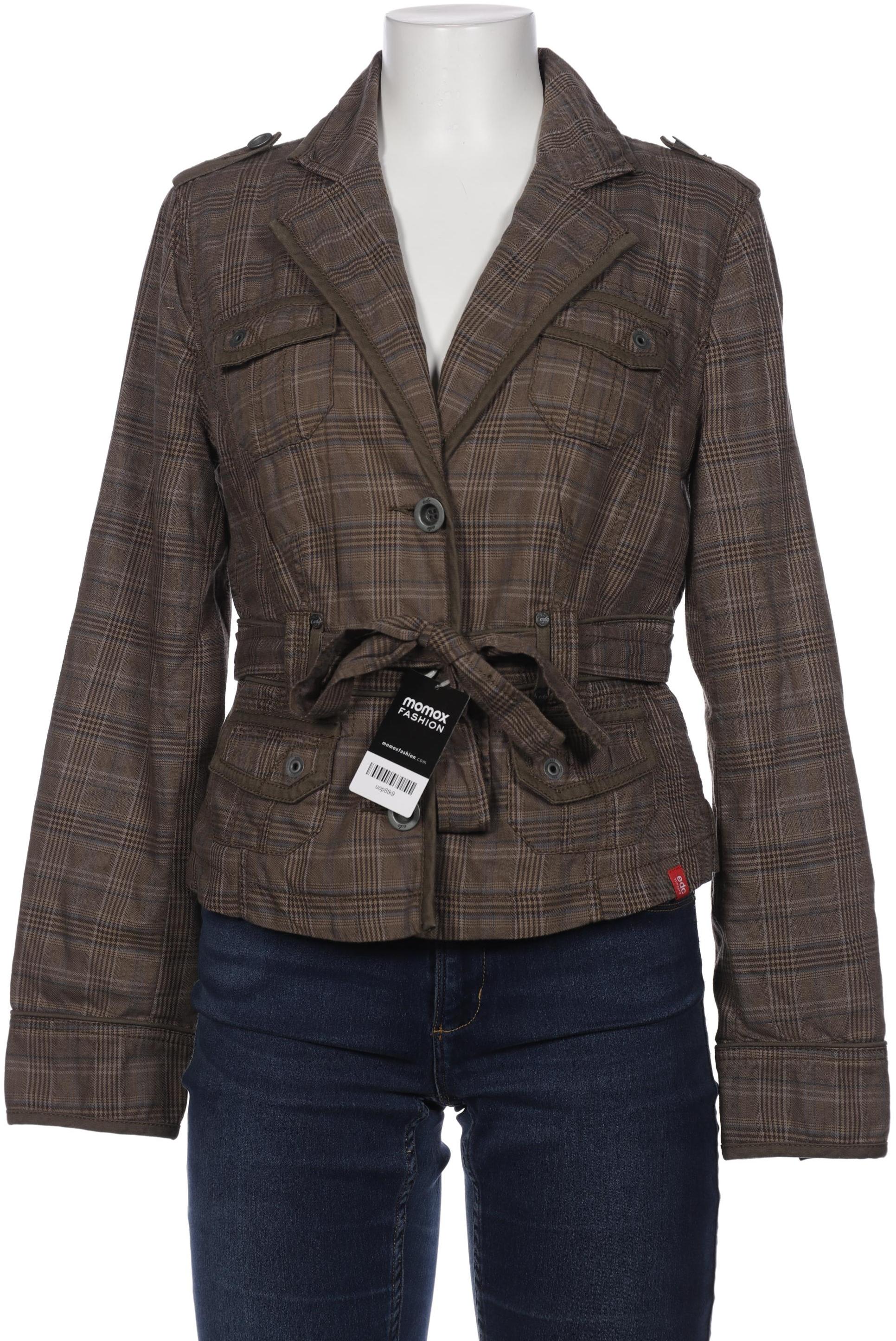 

edc by Esprit Damen Jacke, braun, Gr. 42