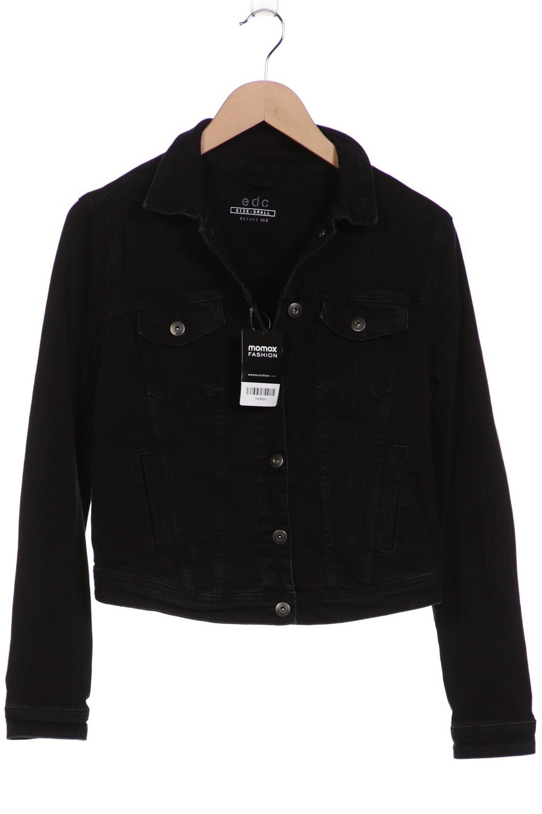 

edc by Esprit Damen Jacke, schwarz, Gr. 36