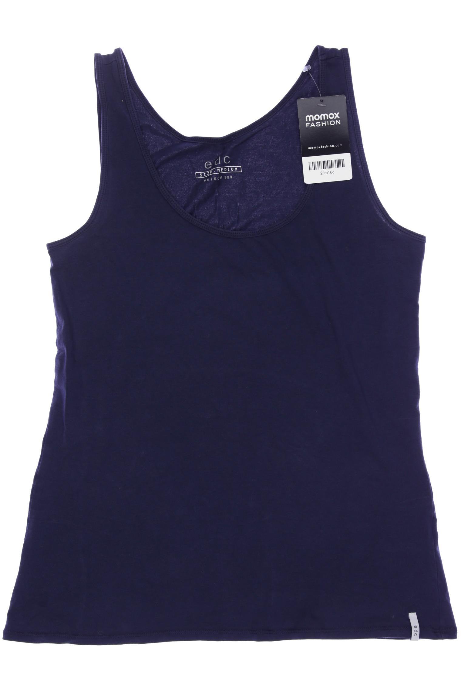 

edc by Esprit Damen Top, marineblau, Gr. 38