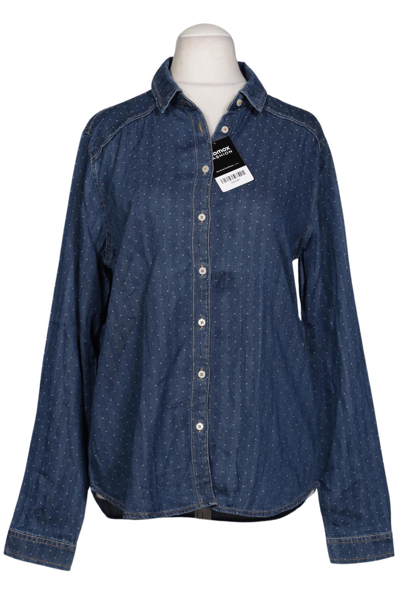 

edc by Esprit Damen Bluse, blau, Gr. 38