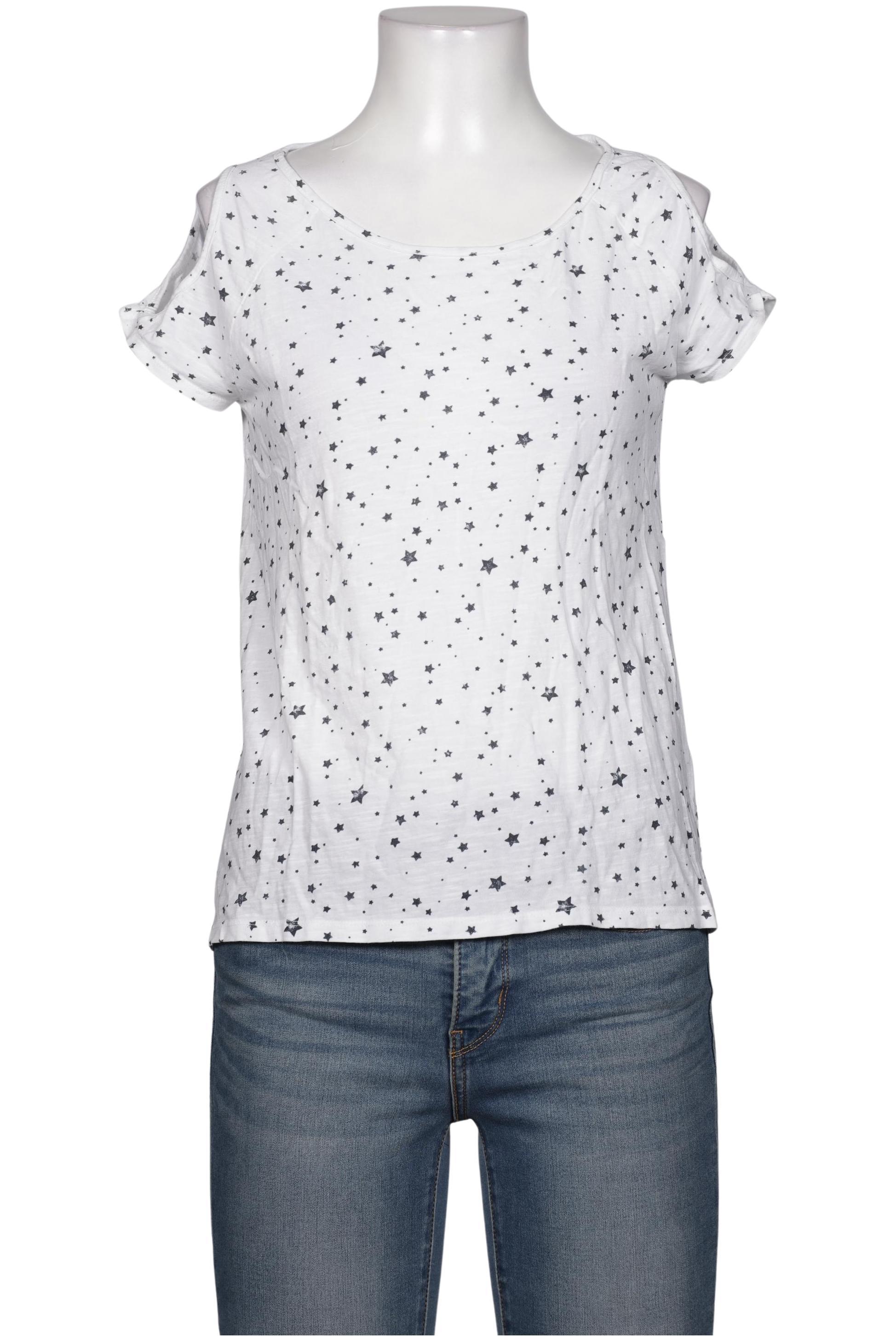 

edc by Esprit Damen T-Shirt, weiß, Gr. 34