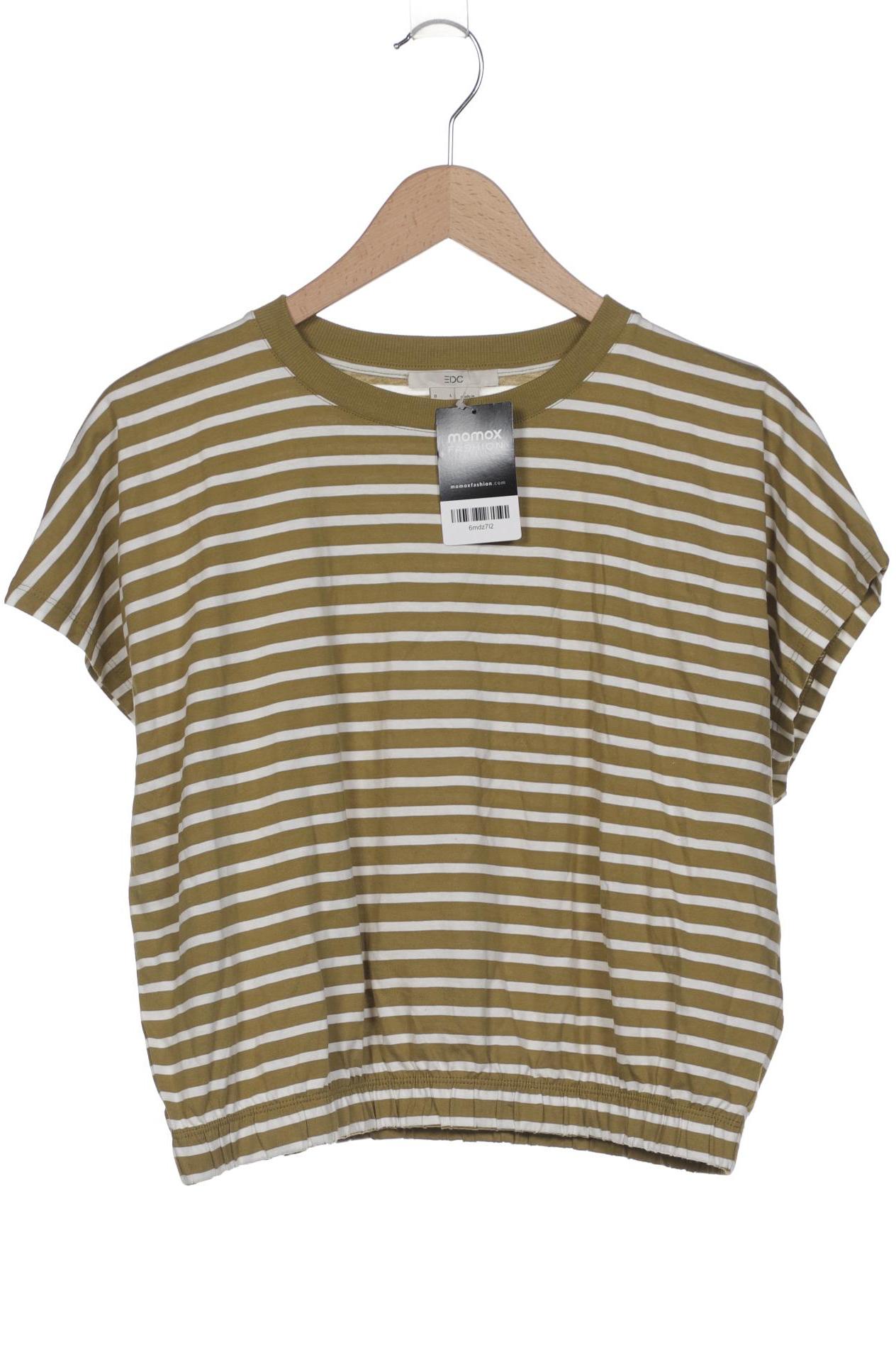 

edc by Esprit Damen T-Shirt, grün, Gr. 42